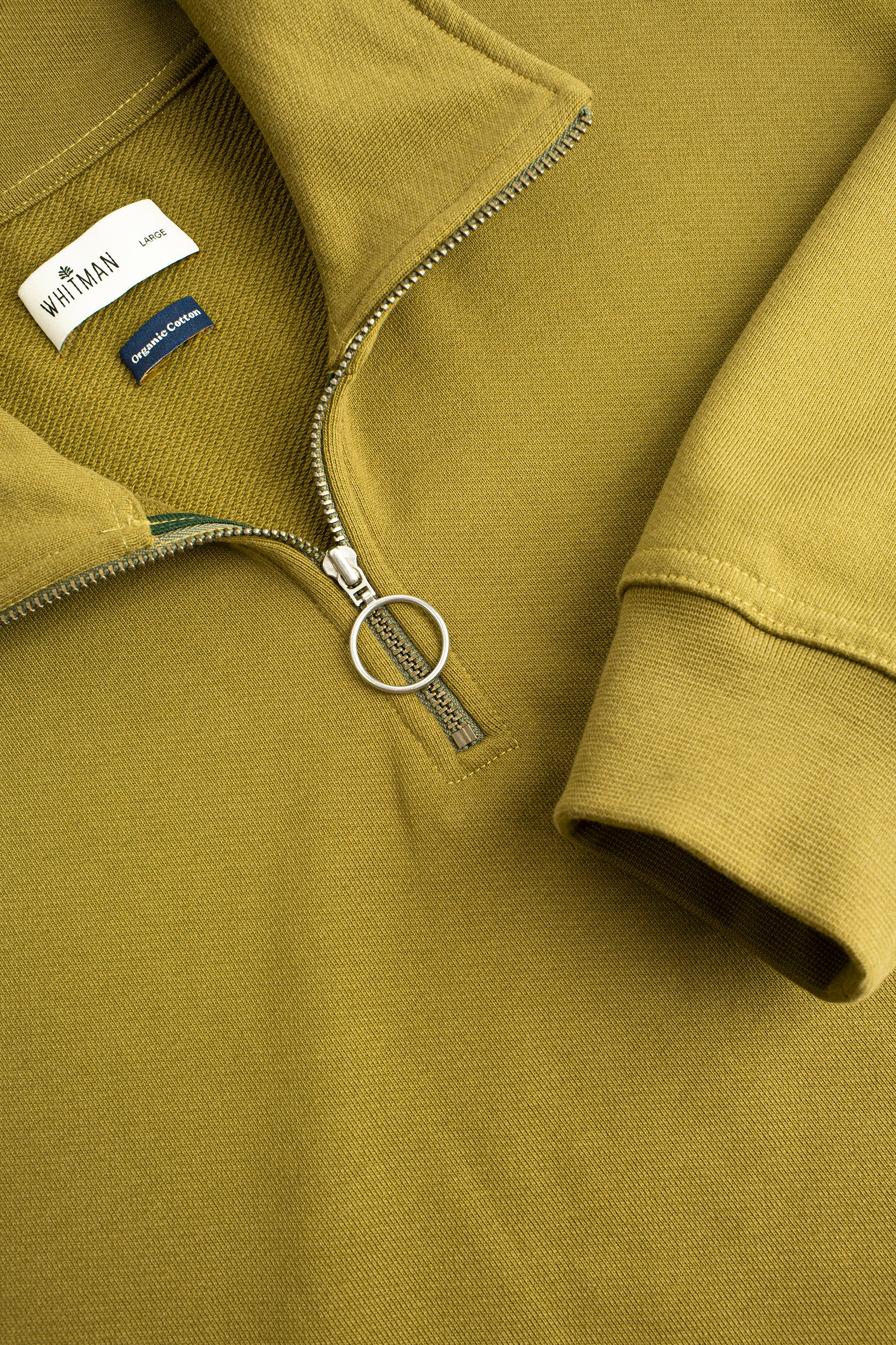 Buzo H Half Zip Oliver Verde Olive