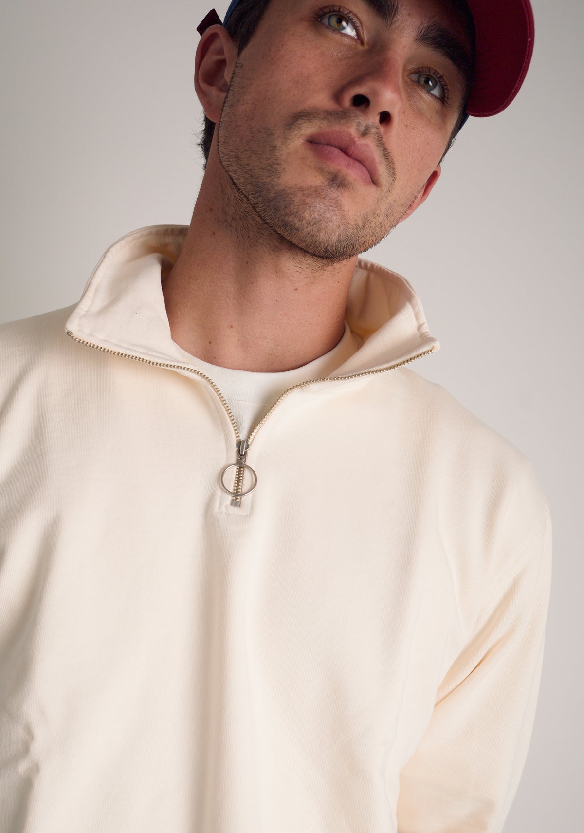 Buzo H Half Zip Oliver Marfil
