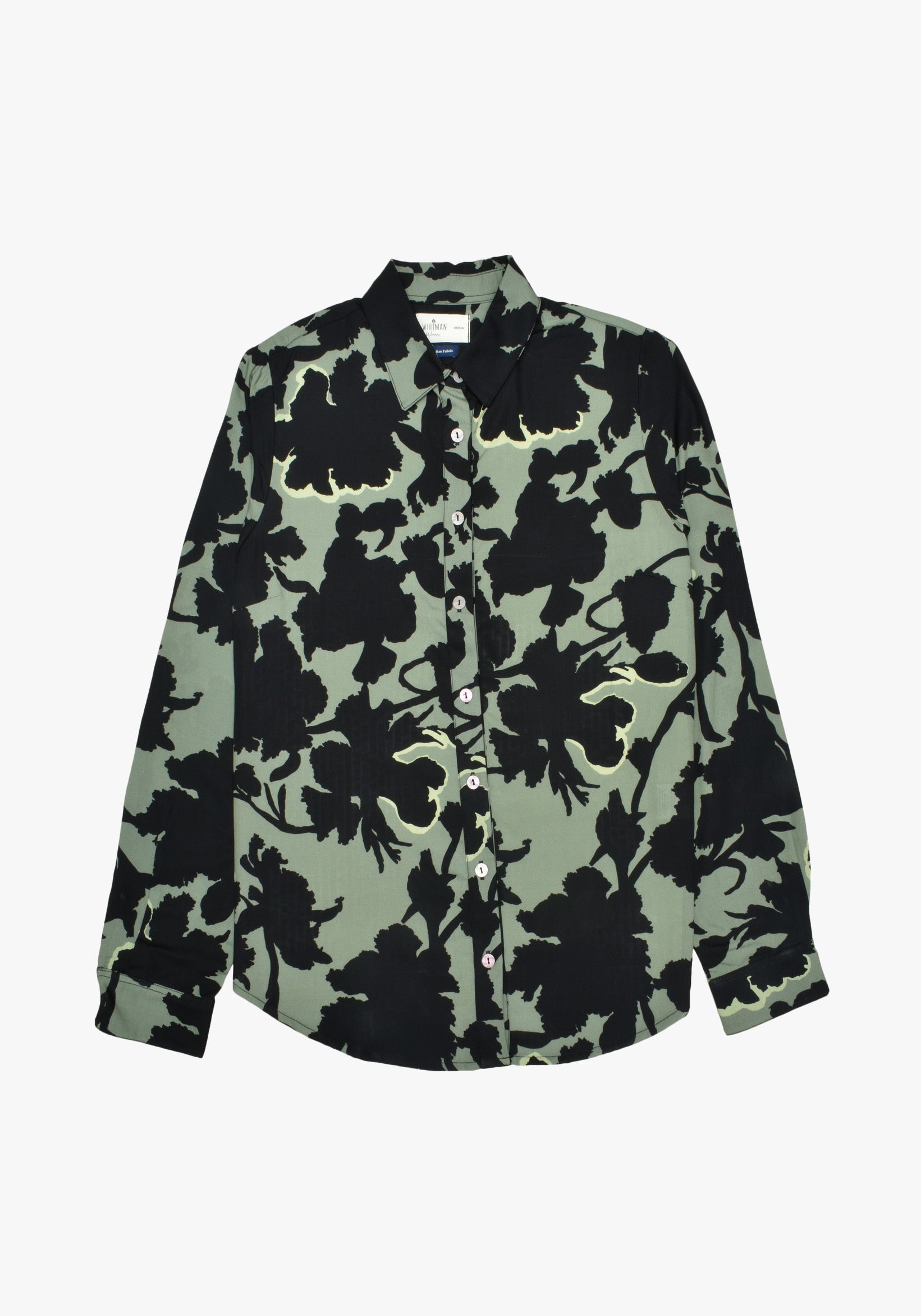 Camisa Alegra Est. Verde - Negro