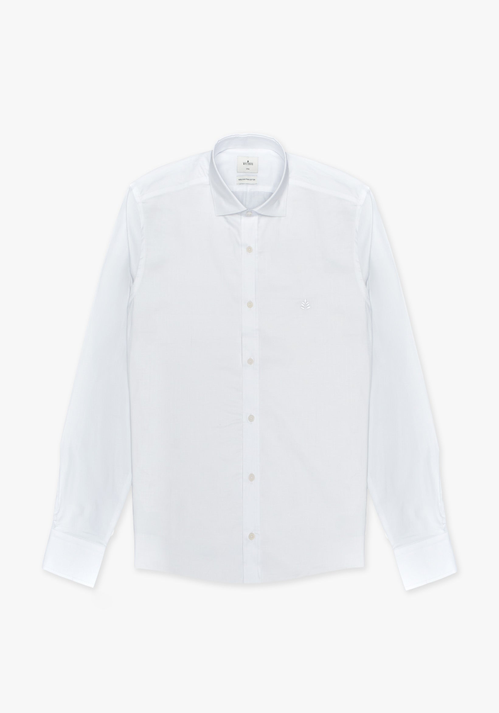 Camisa Blanca Cuello Francés L-Atn