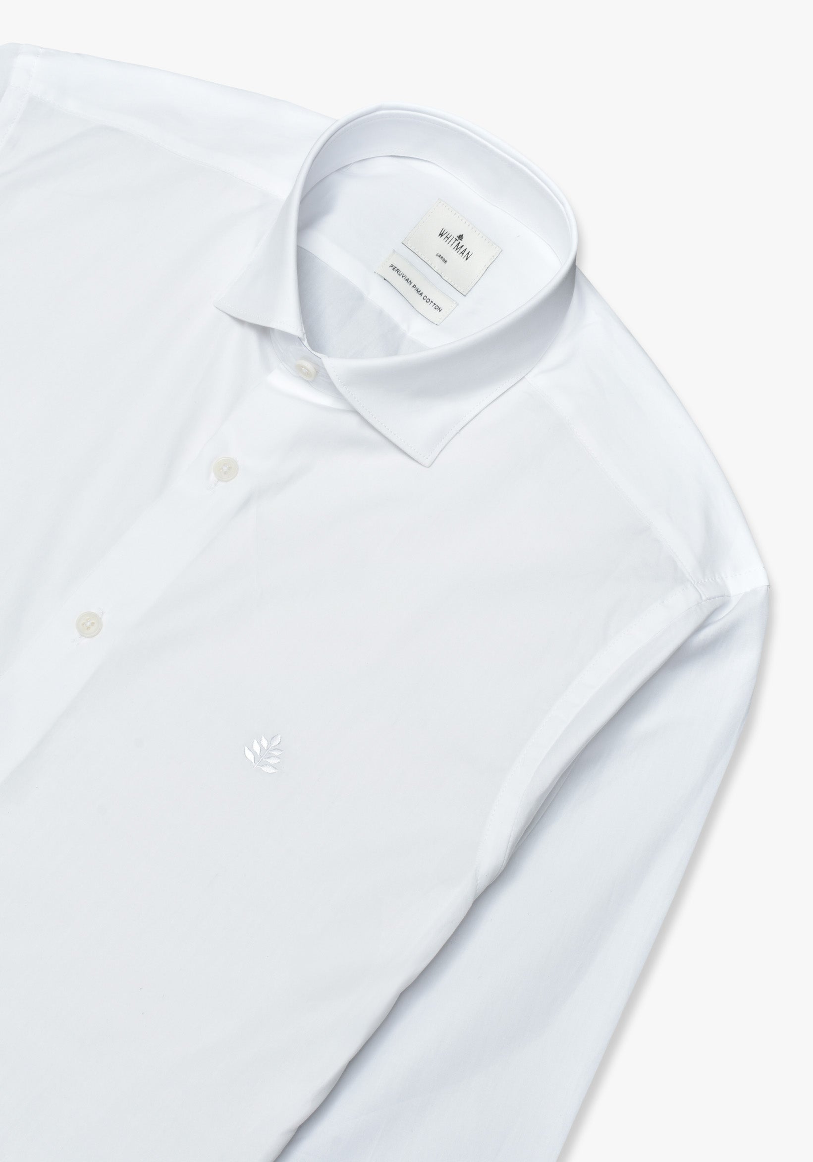 Camisa Blanca Cuello Rígido L-Atn