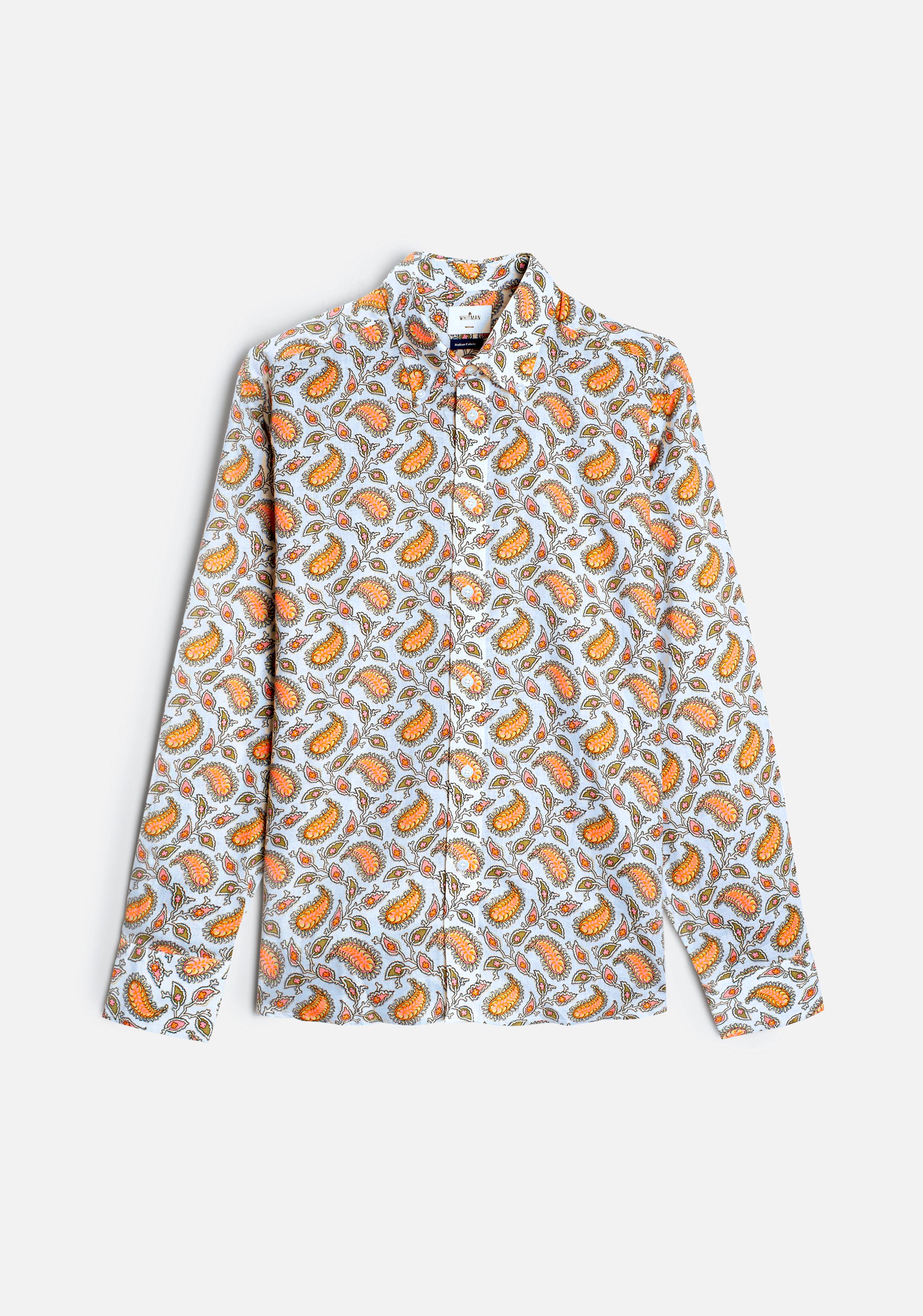 Camisa CBD Arabescos Fondo Marfil