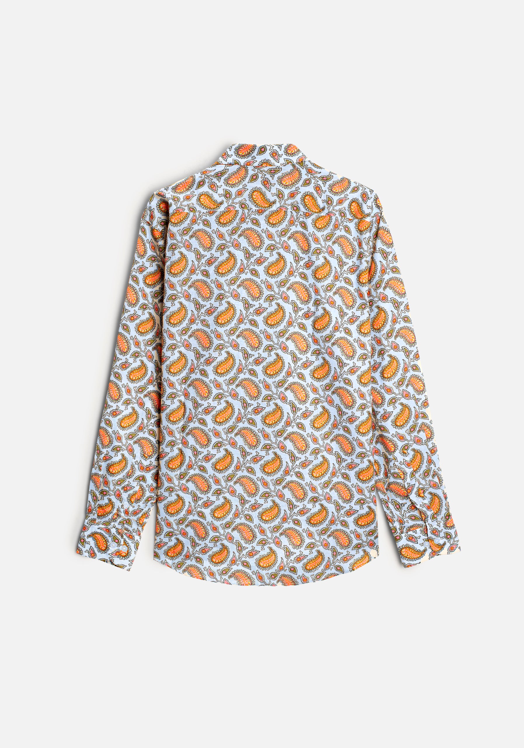 Camisa CBD Arabescos Fondo Marfil