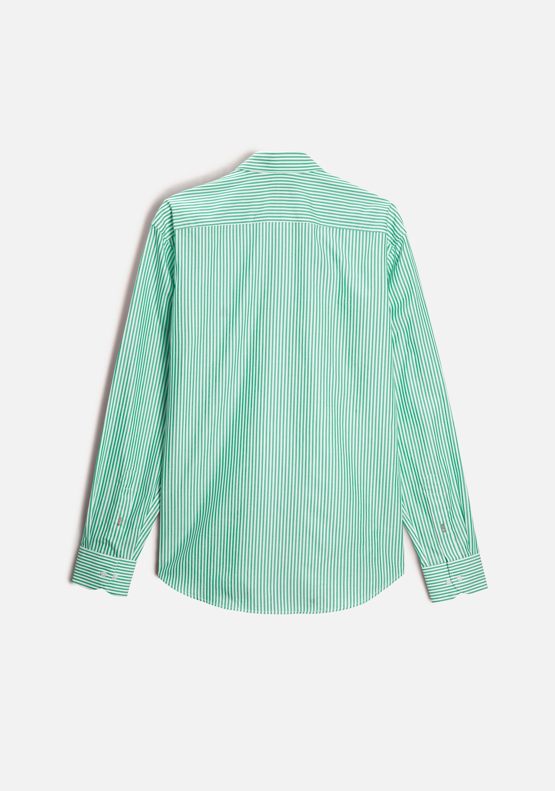 Camisa H CBD Rayas Med L-Sal Verde Medio