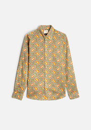 Camisa CBD Arabescos Fondo Verde