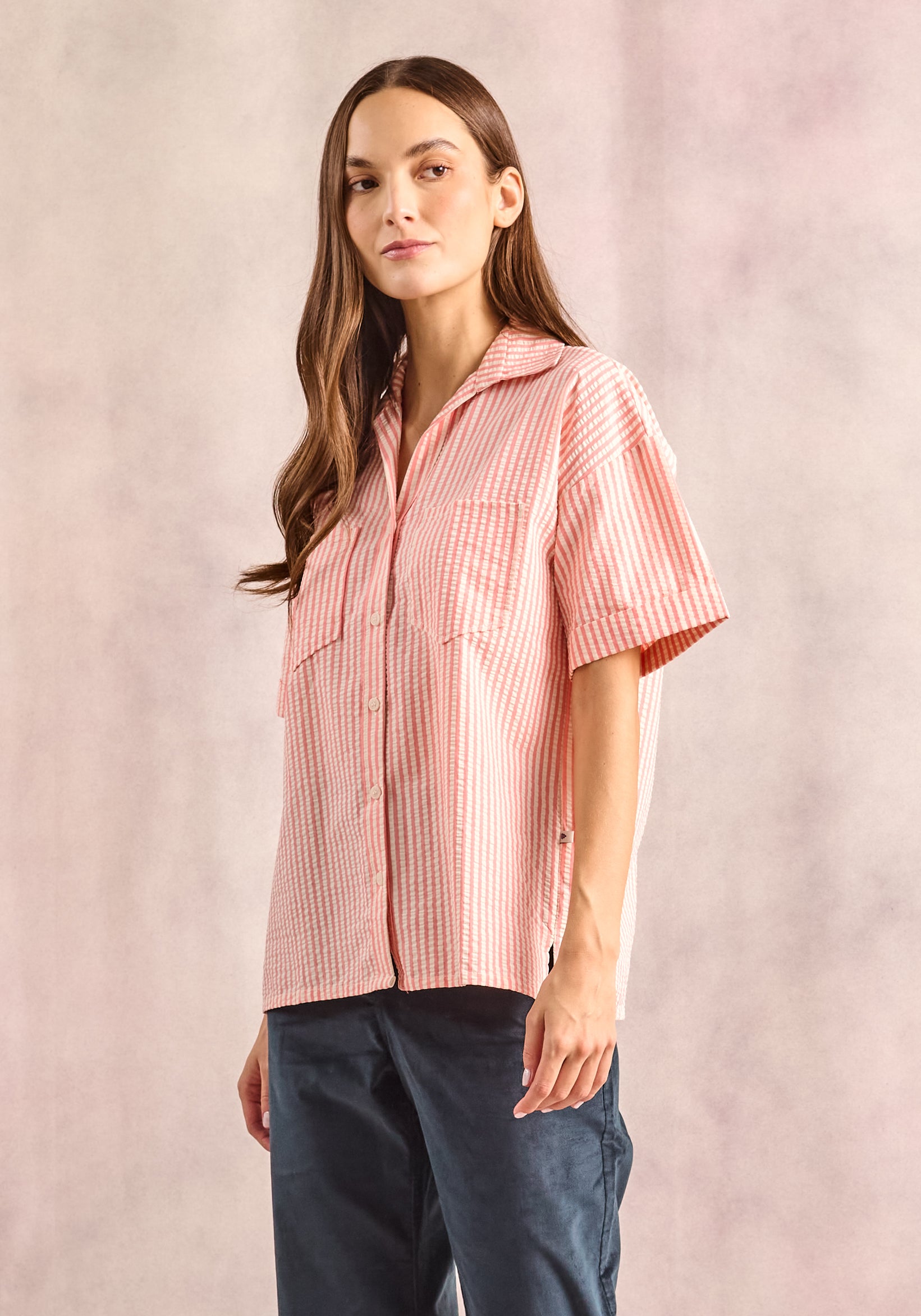 Camisa Cubana Sicilia Naranja