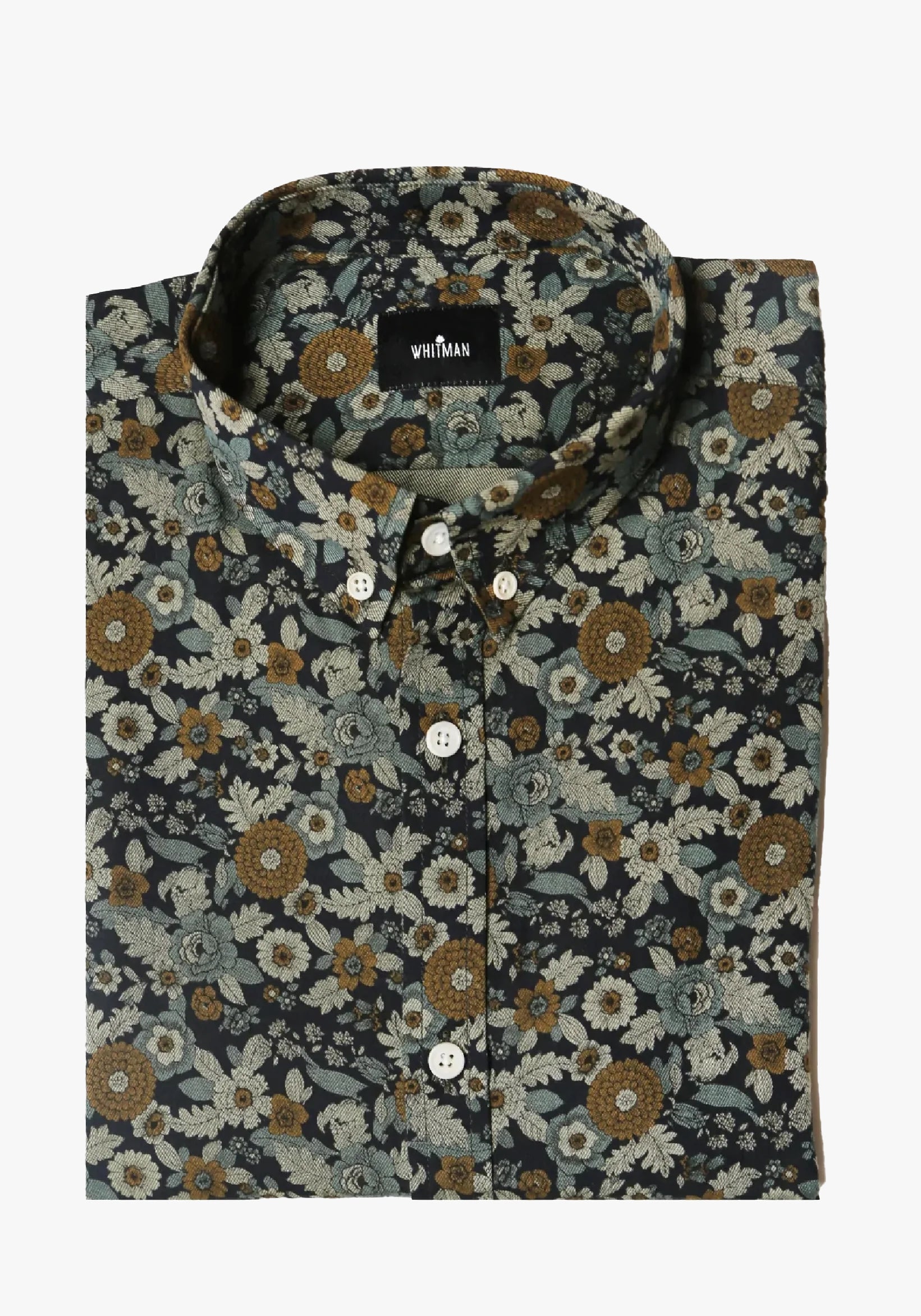 Camisa Flores Toledo Verdes