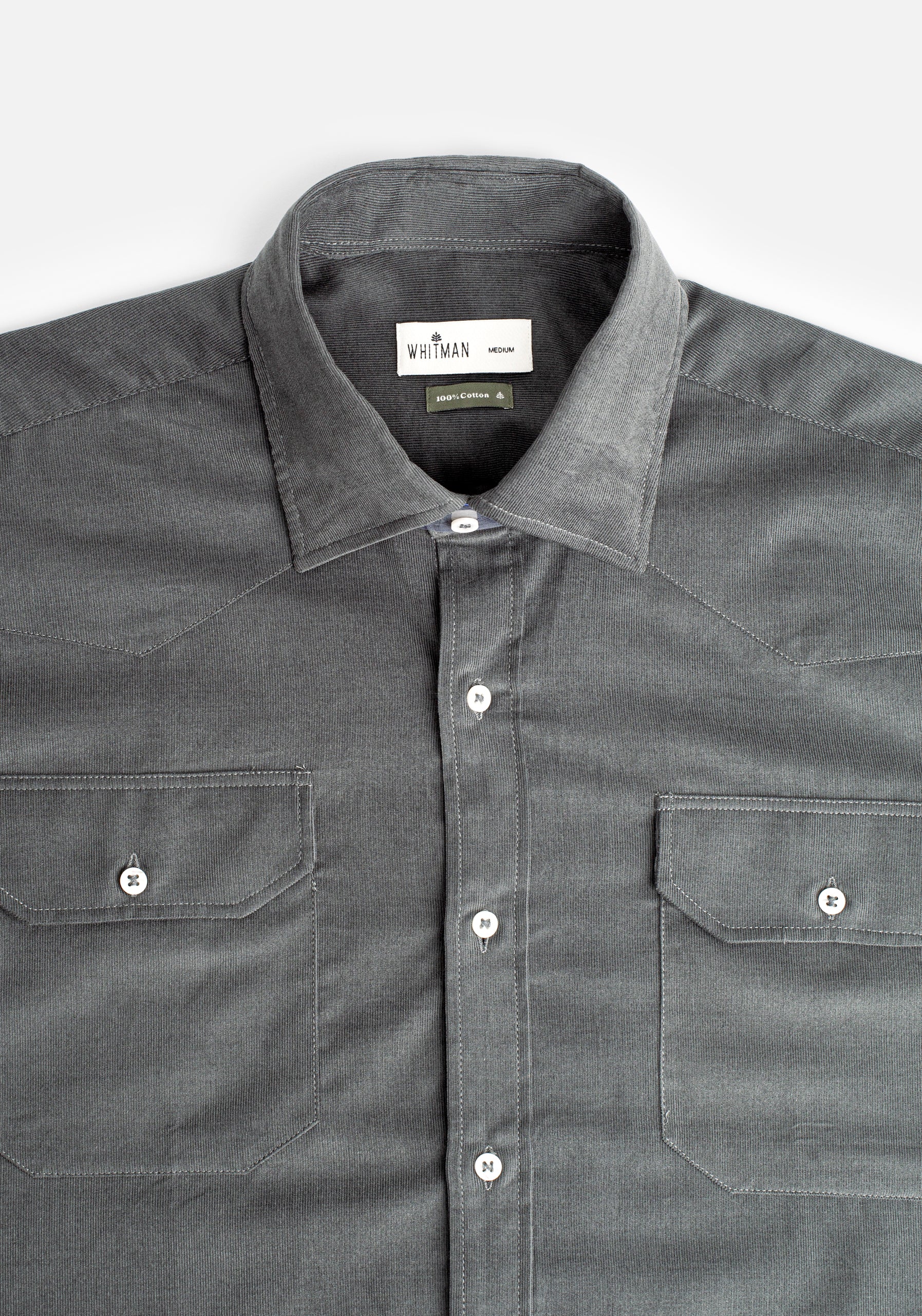 Camisa H Aspen Pana Gris Osc