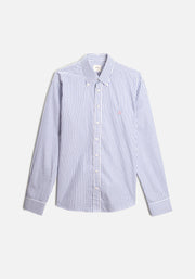 Camisa H CBD Cuadros Grd. L-Ros Azul Oscuro