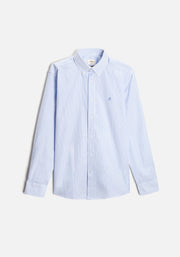 Camisa H CBD Cuadros L-Azl Azul Claro