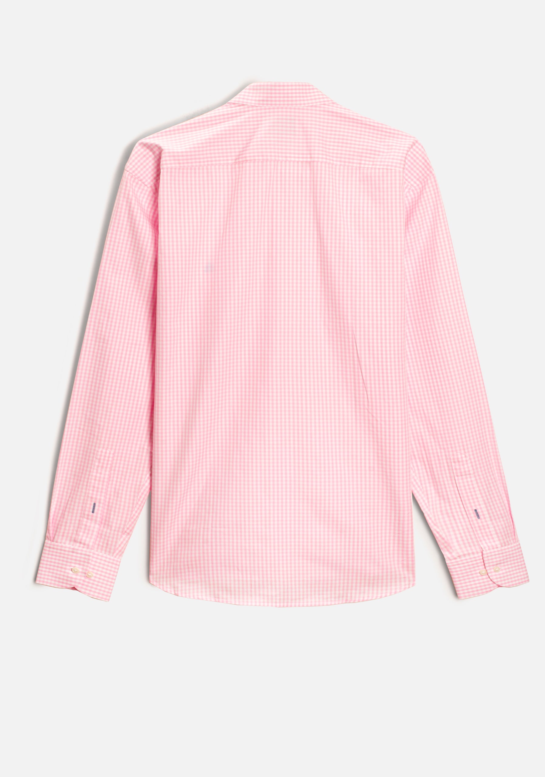 Camisa H CBD Cuadros Peq L-Azl Rosado Claro