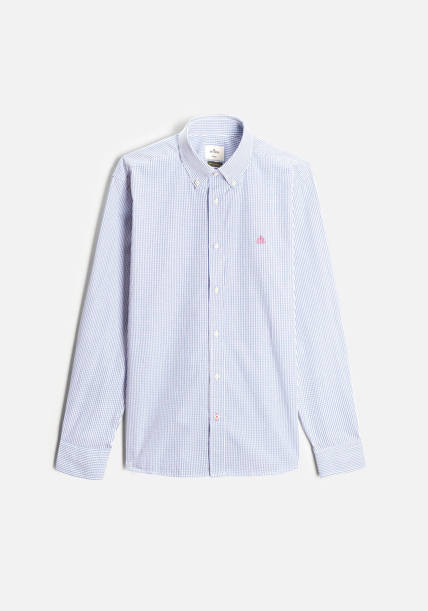 Camisa H CBD Cuadros L-Fuc Azul Med