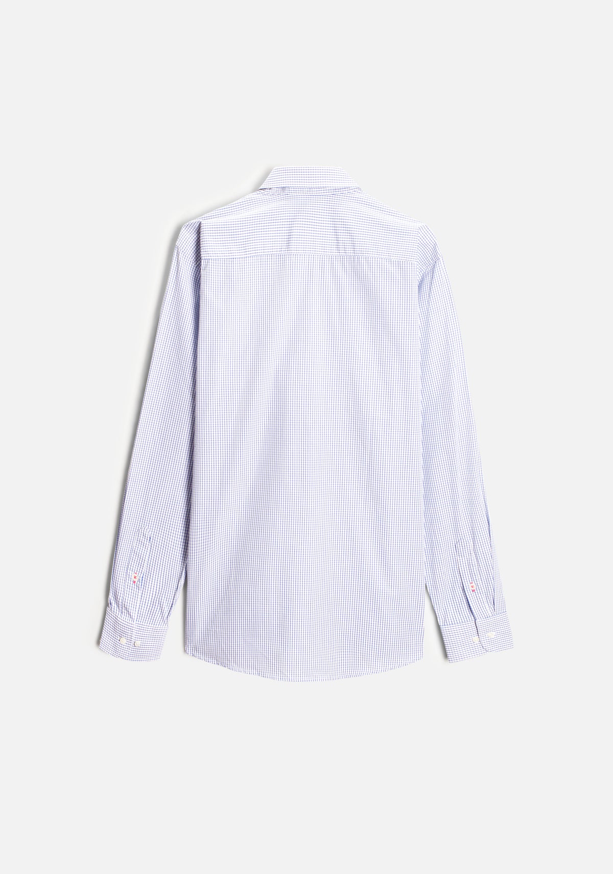Camisa H CBD Cuadros L-Fuc Azul Med