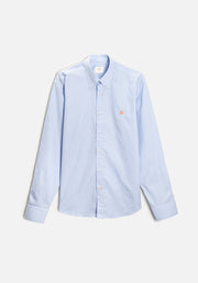 Camisa H CBD Cuadro L-Sal Azul Medio