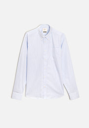Camisa H CBD Rayas Azul Claro