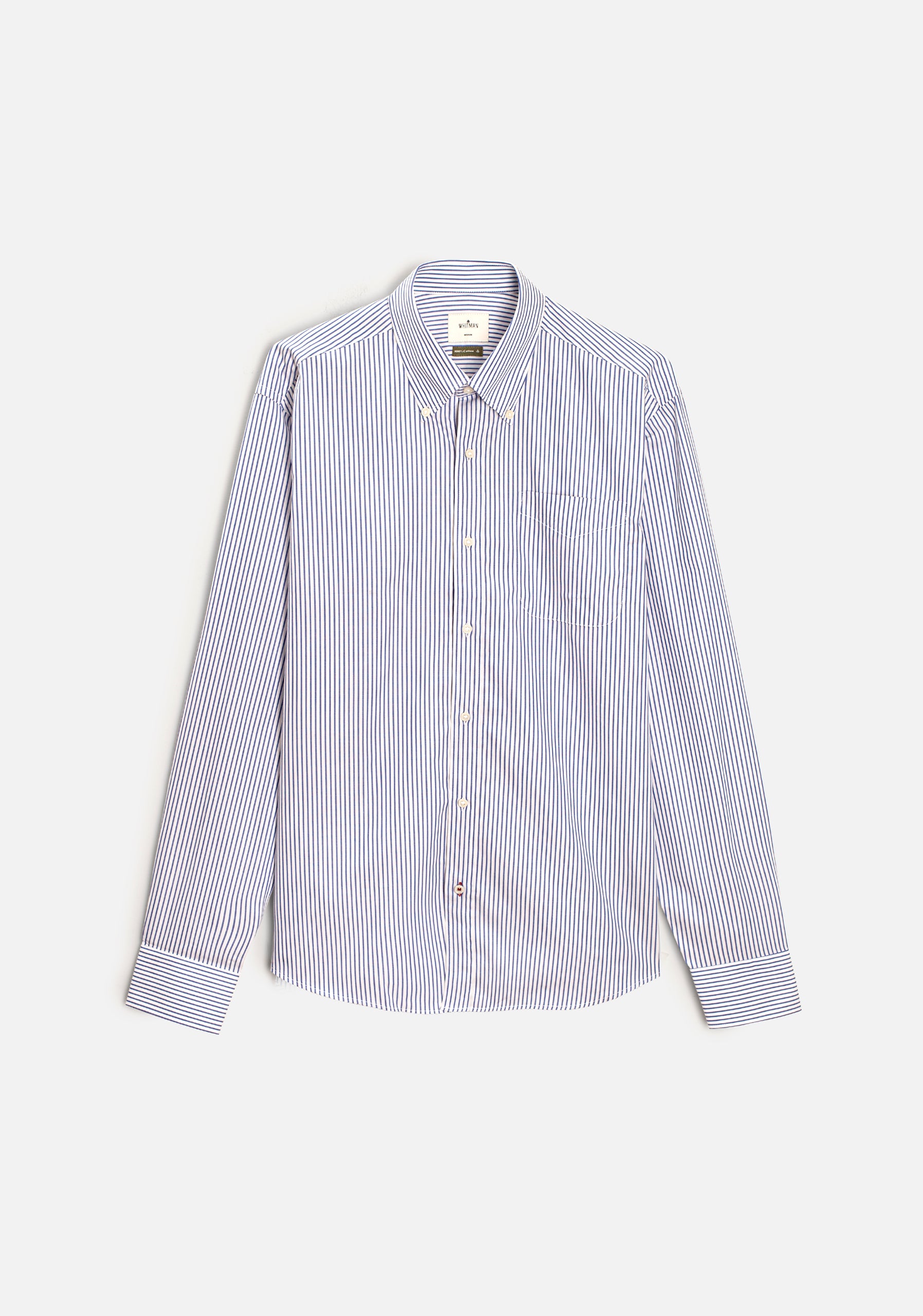 Camisa H CBD Rayas Azul Osc