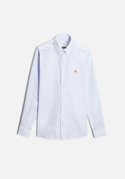 Camisa H CBD Rayas L-Nar Azul-Blanco