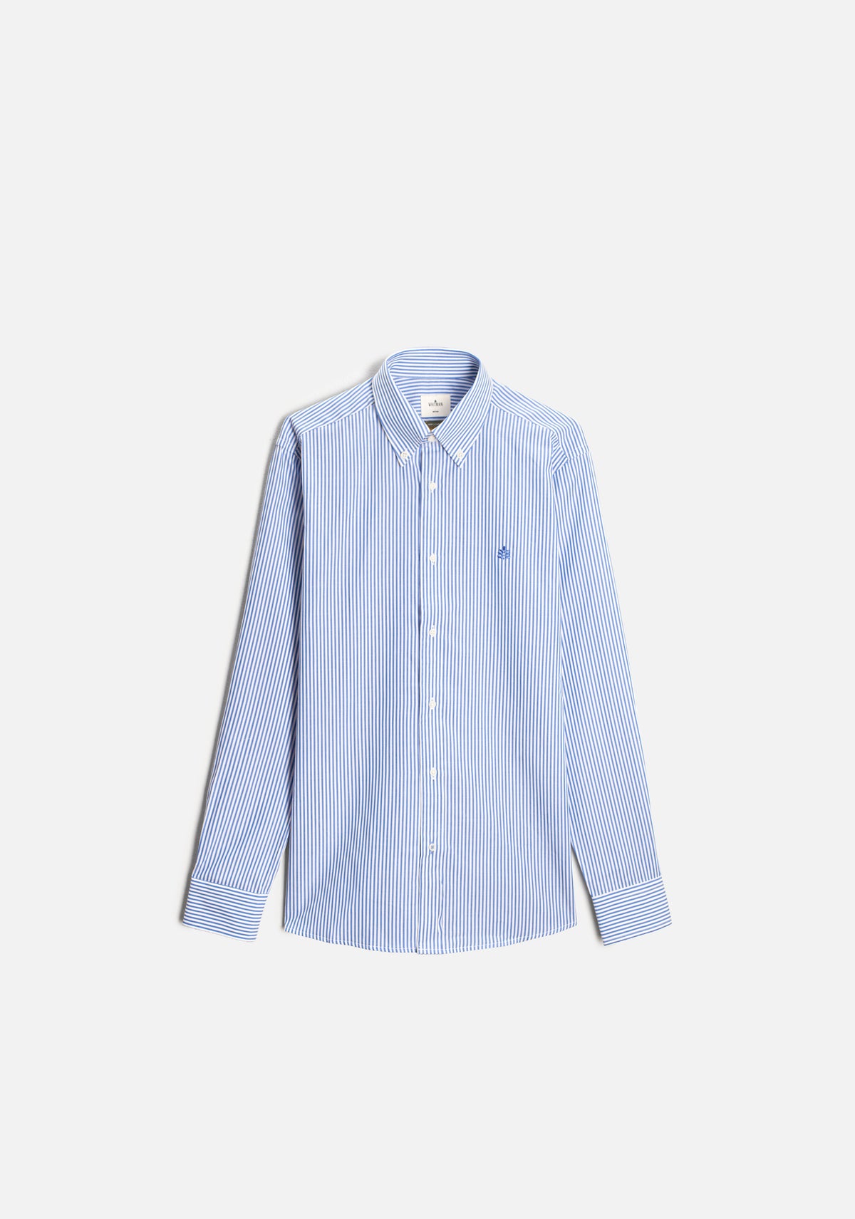 Camisa H CBD Rayas L-Atn Azul Osc