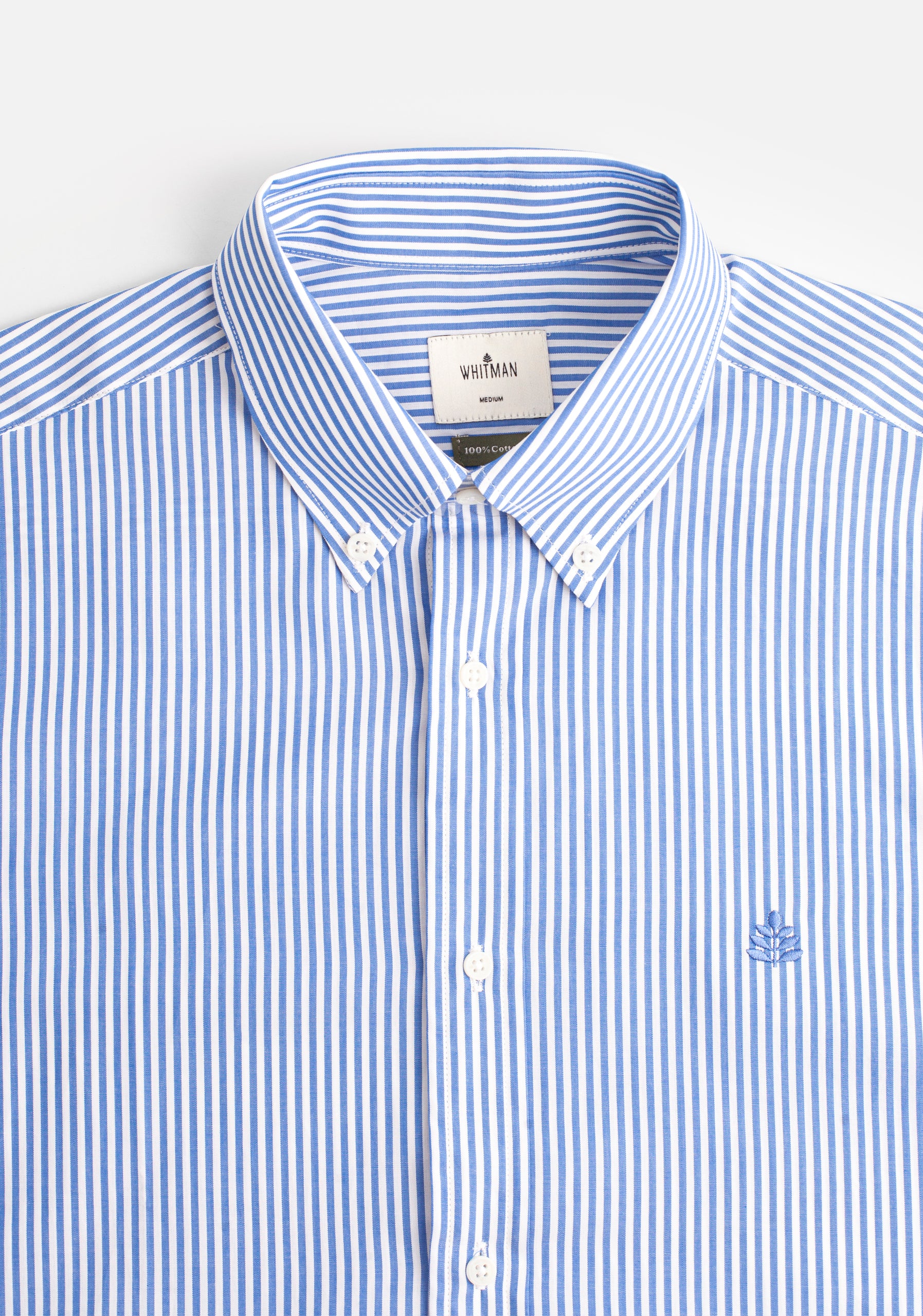 Camisa H CBD Rayas L-Atn Azul Osc