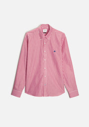 Camisa H CBD Rayas L-Azl Rojo