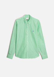 Camisa H CBD Rayas L-Azl Verde