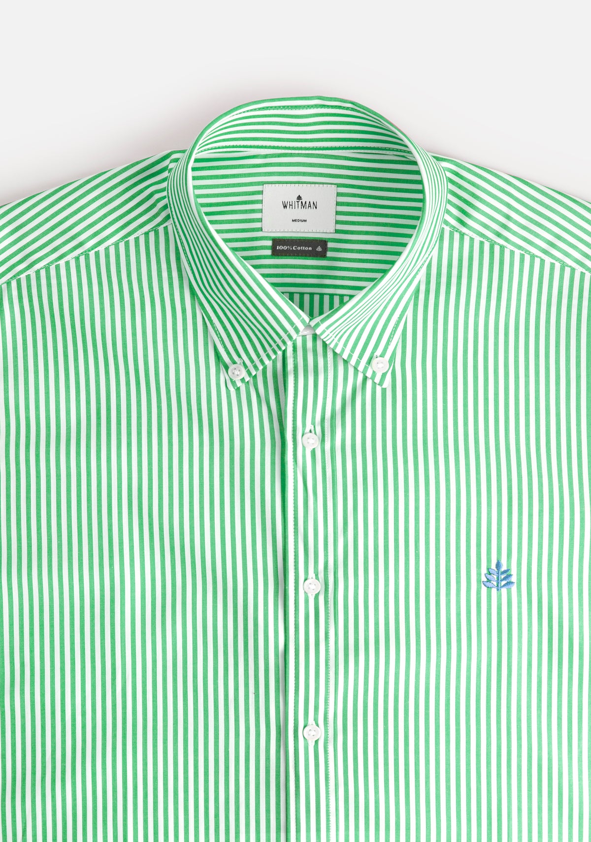 Camisa H CBD Rayas L-Azl Verde-2