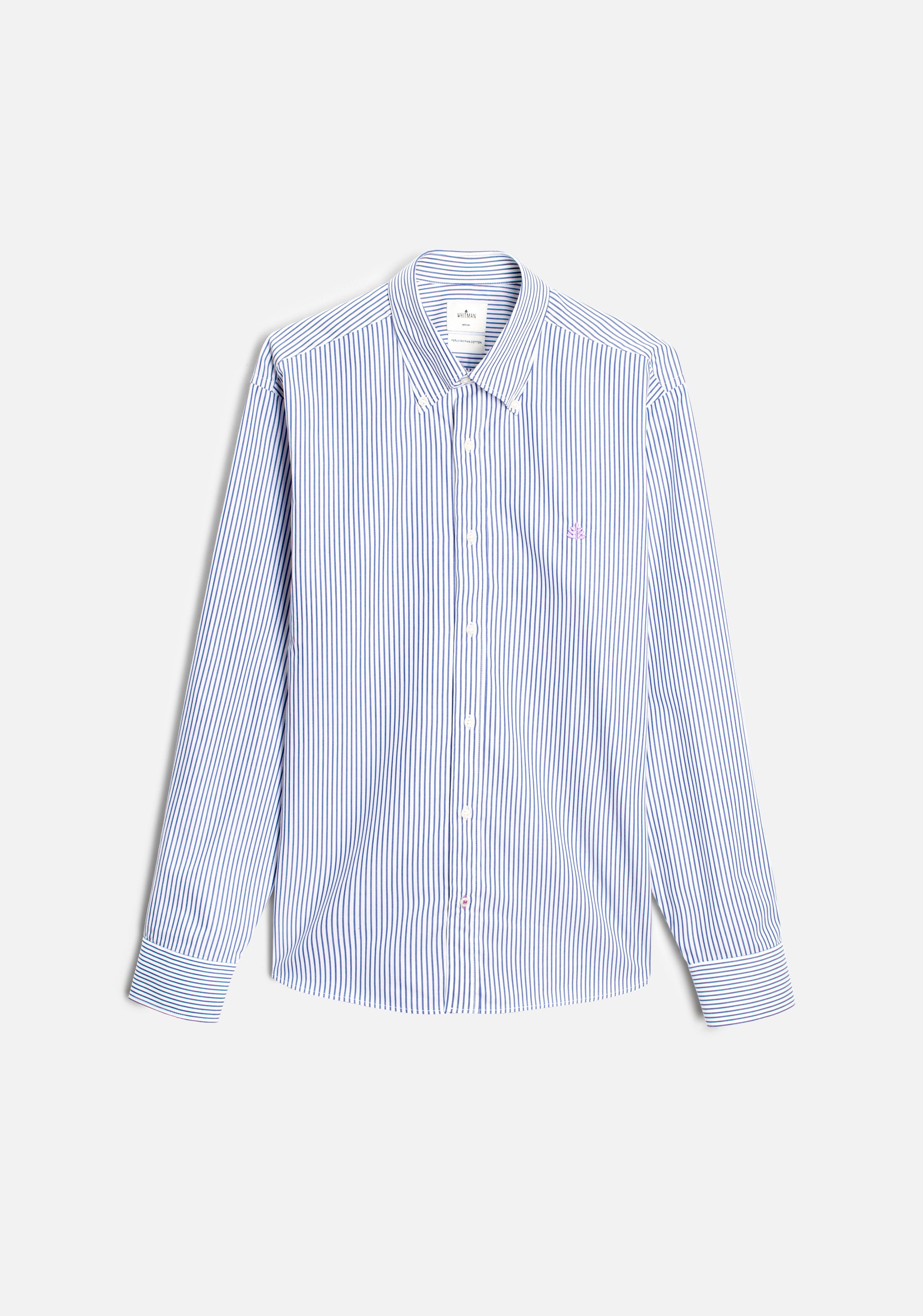 Camisa H CBD Rayas L-Lil Azul Osc