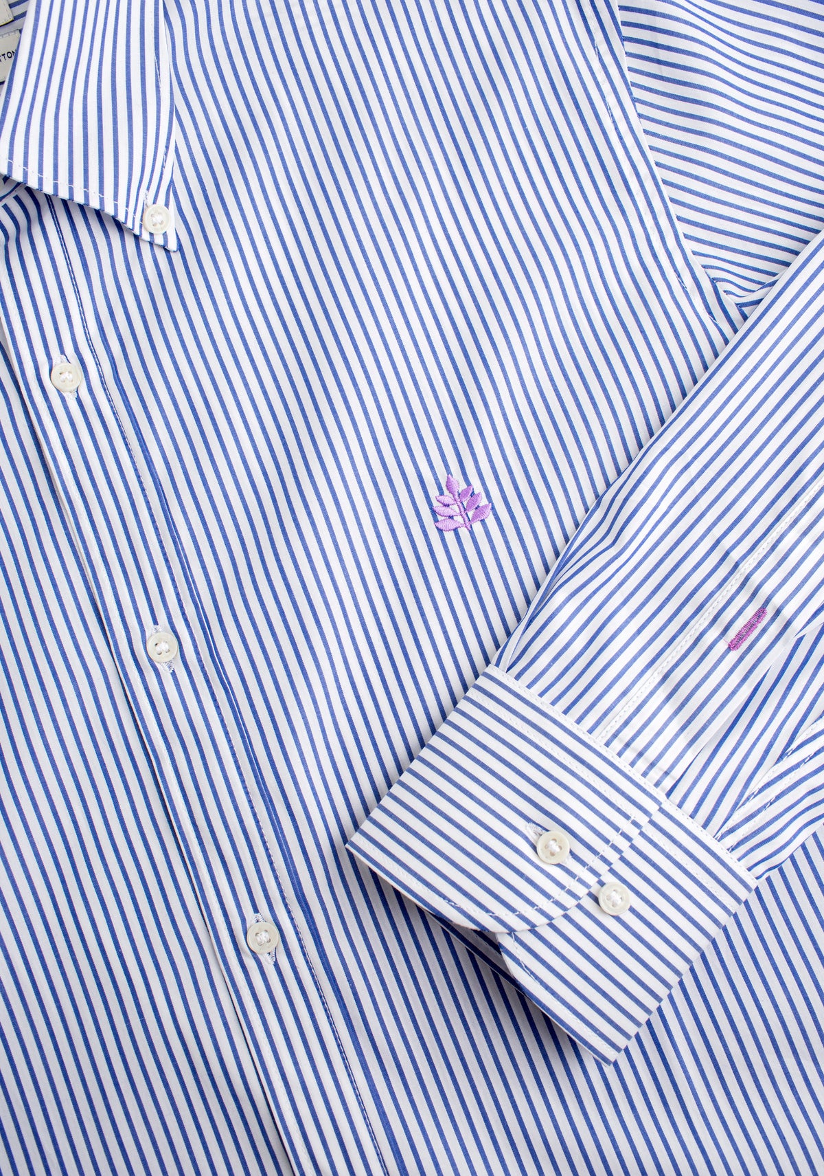 Camisa H CBD Rayas L-Lil Azul Osc