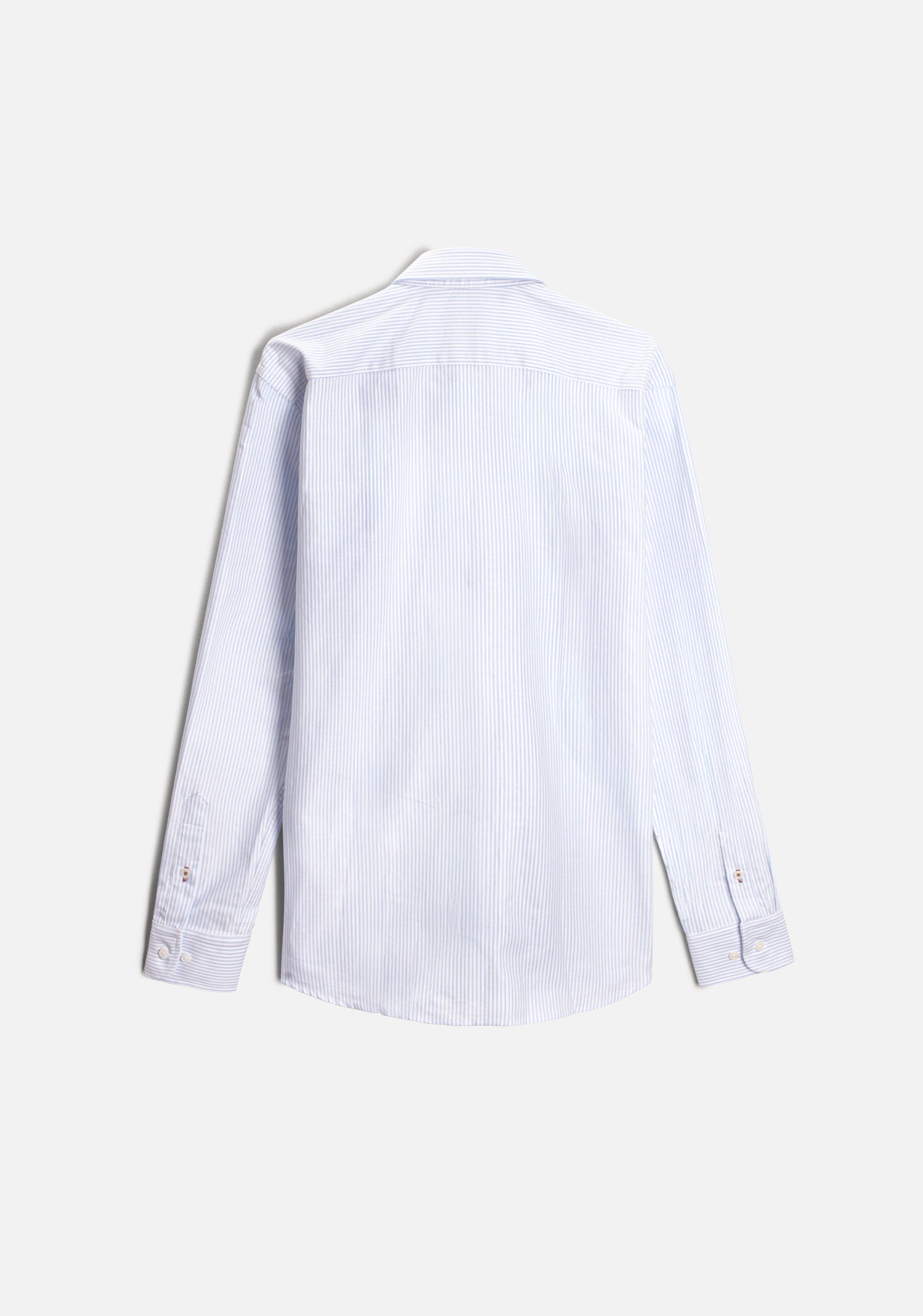 Camisa H CBD Rayas L-Vin Blanco-Azul
