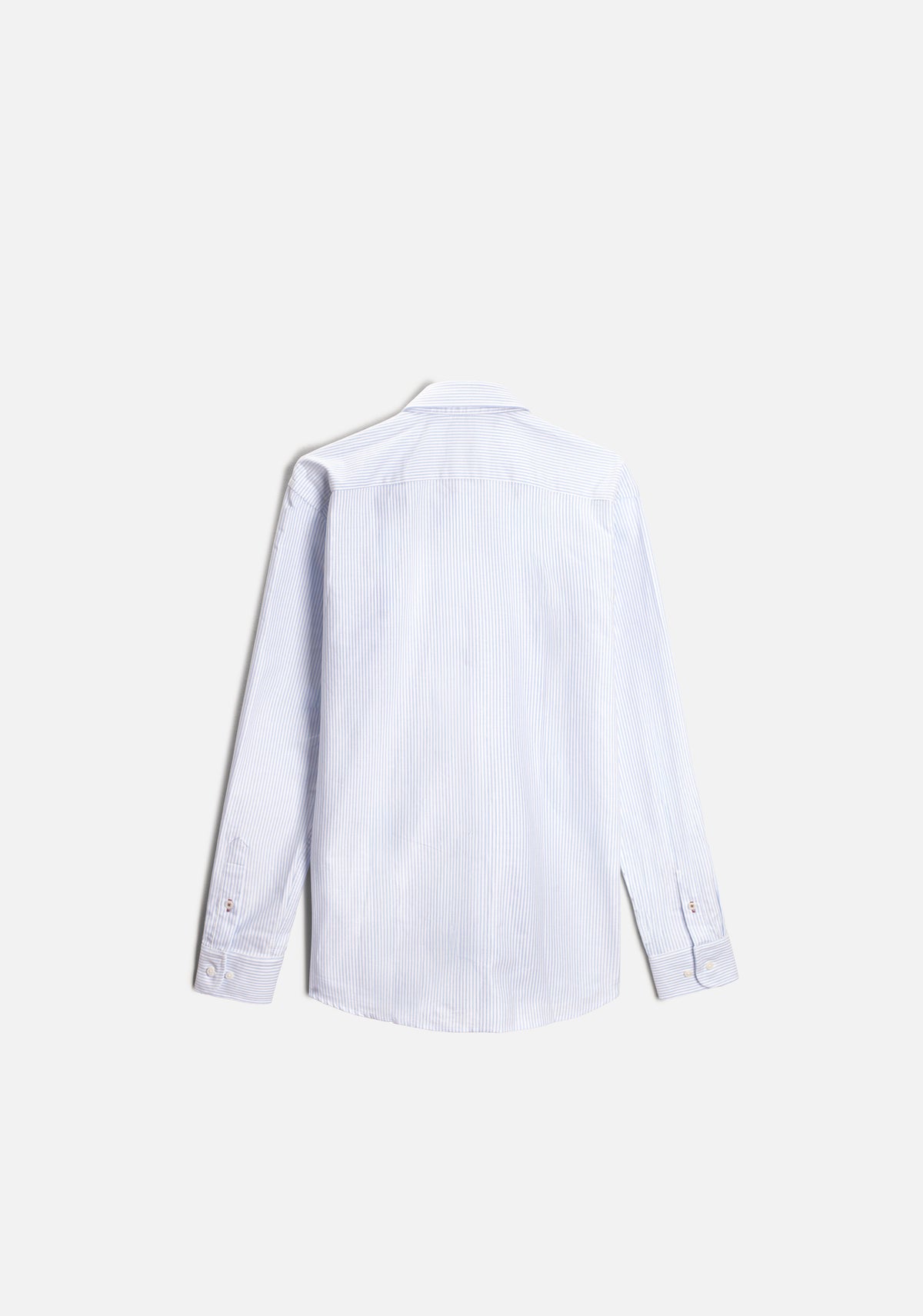 Camisa H CBD Rayas L-Vin Blanco-Azul