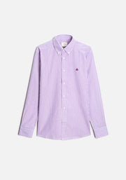 Camisa H CBD Rayas L-Vin Lila