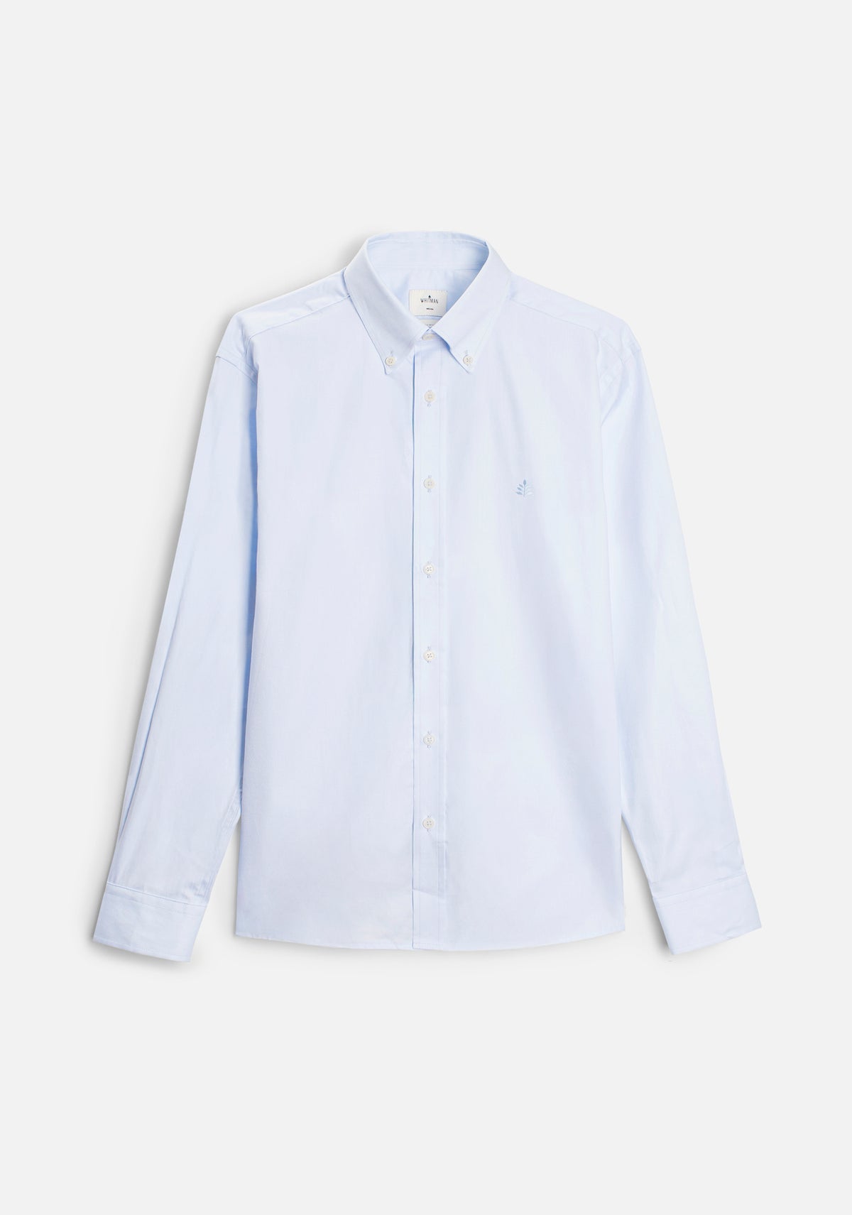 Camisa para hombre color azul 100% algodón