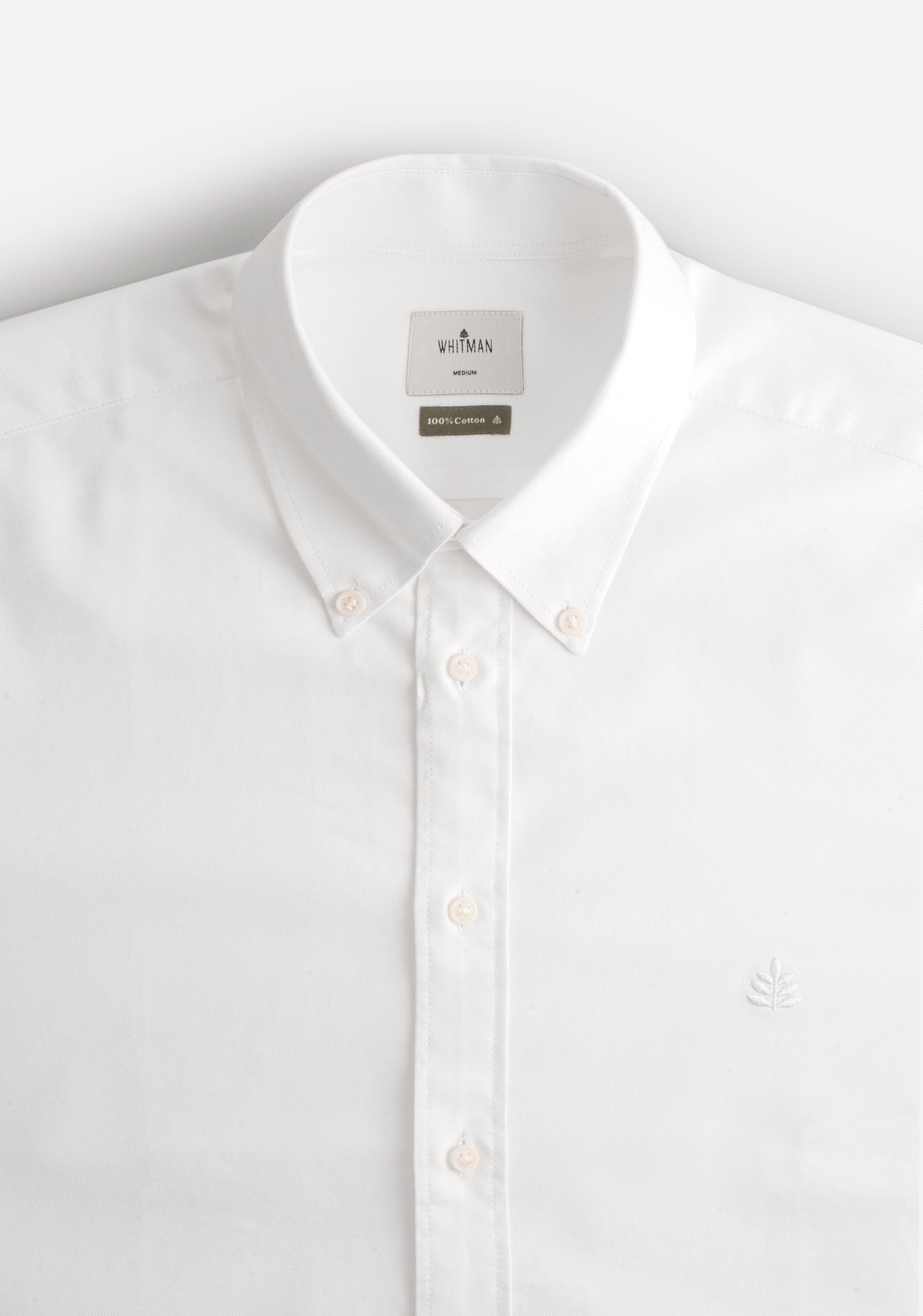 Camisa H CBD Unicolor L-Atn Blanco