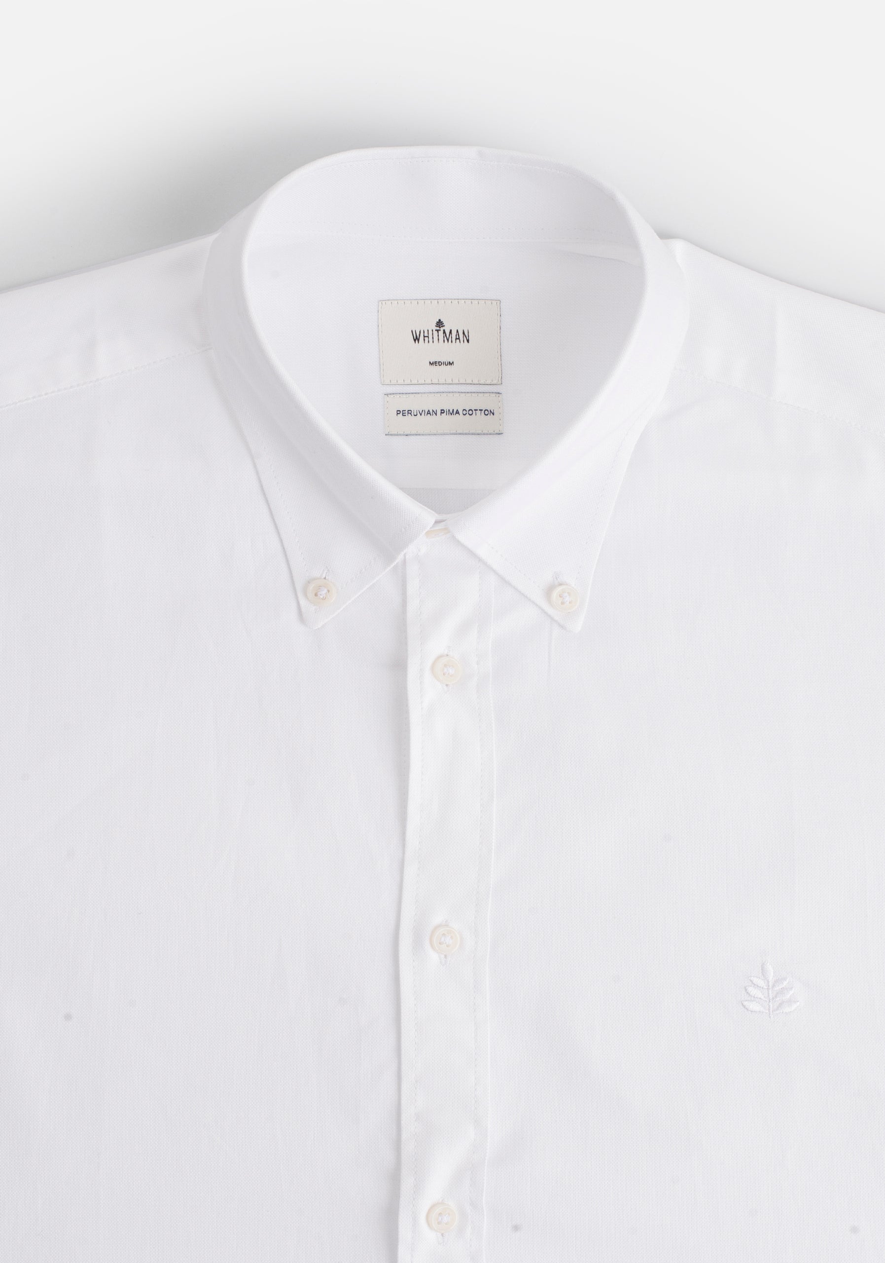 Camisa H CBD Unicolor L-Atn Blanco