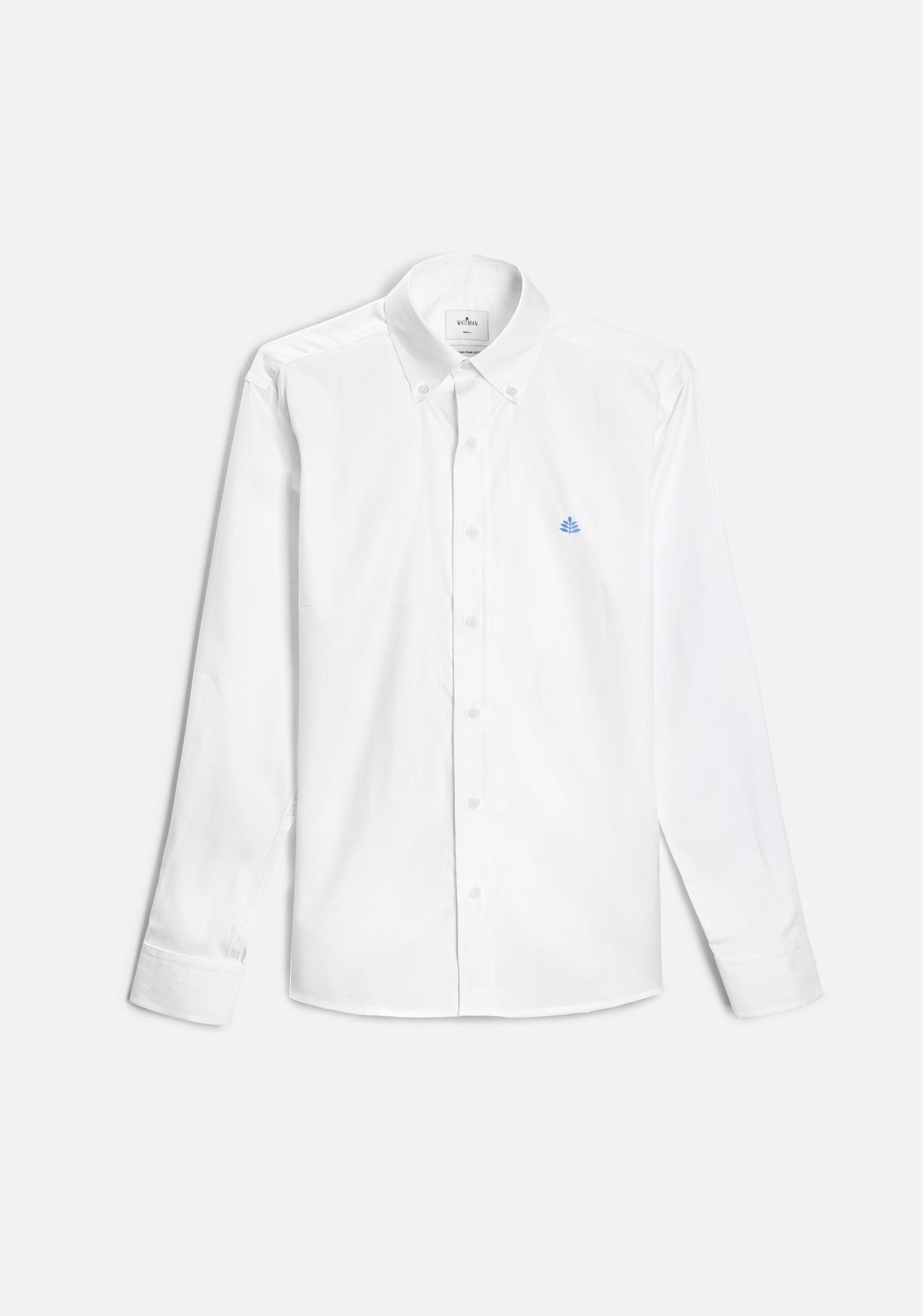 Camisa H CBD Unicolor L-Azu Blanco