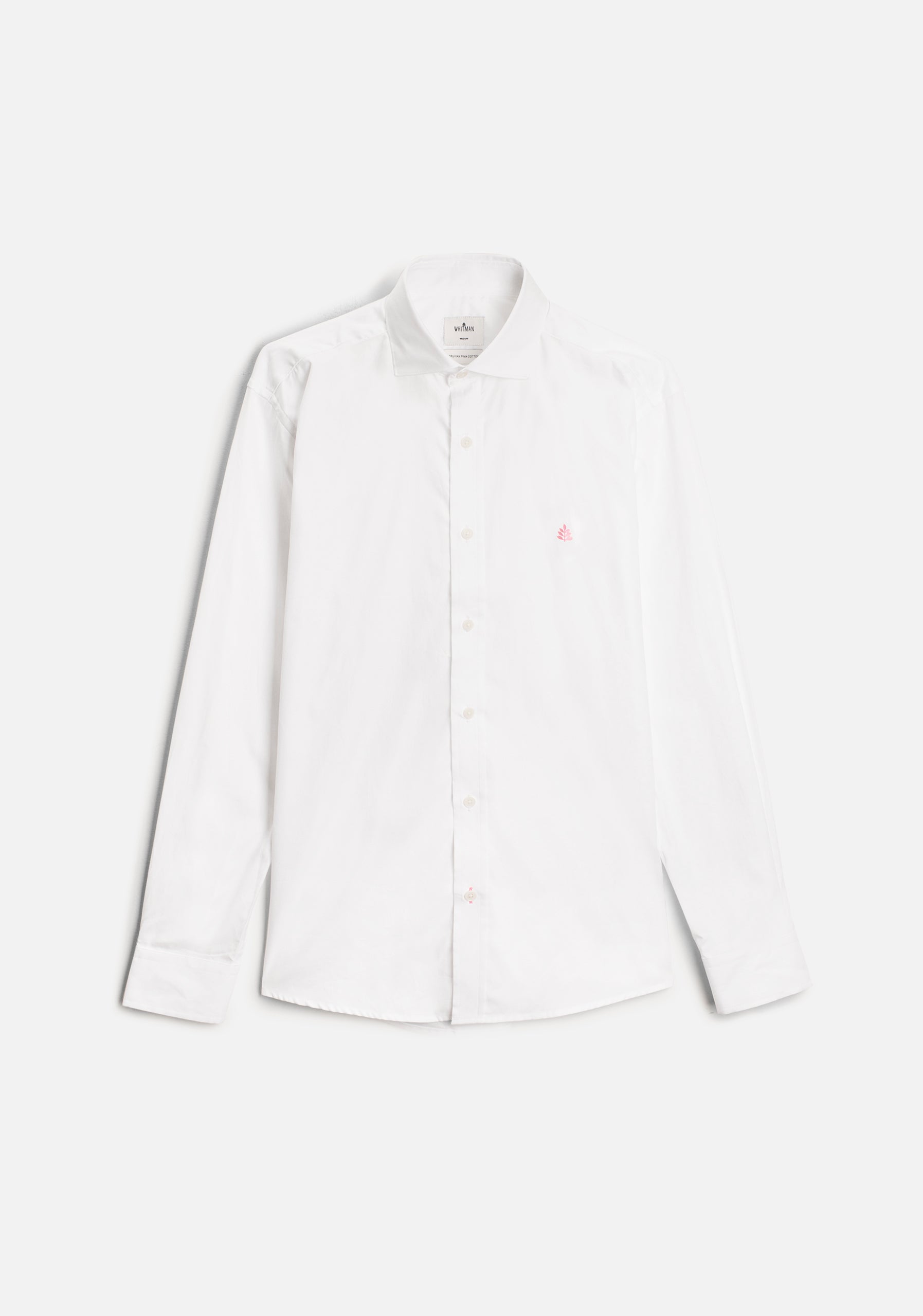 Camisa para hombre color blanco 100% algodón