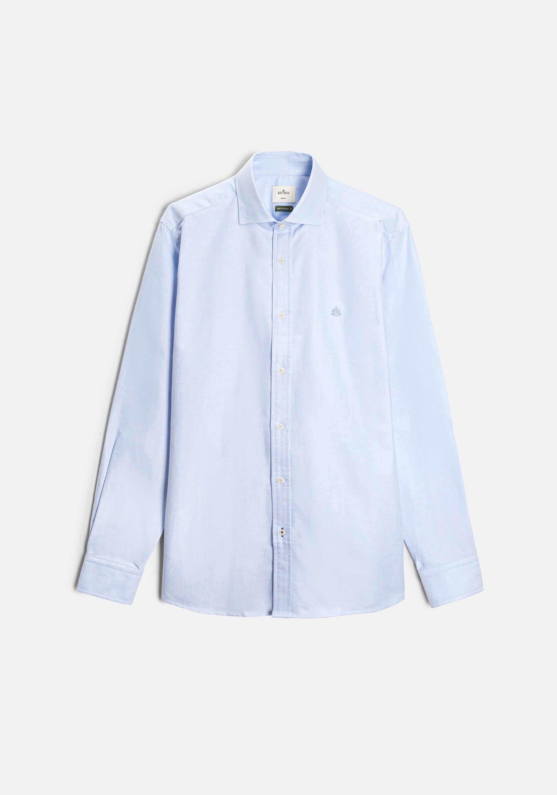 Camisa H CF  Oxf L-Atn Azul Claro