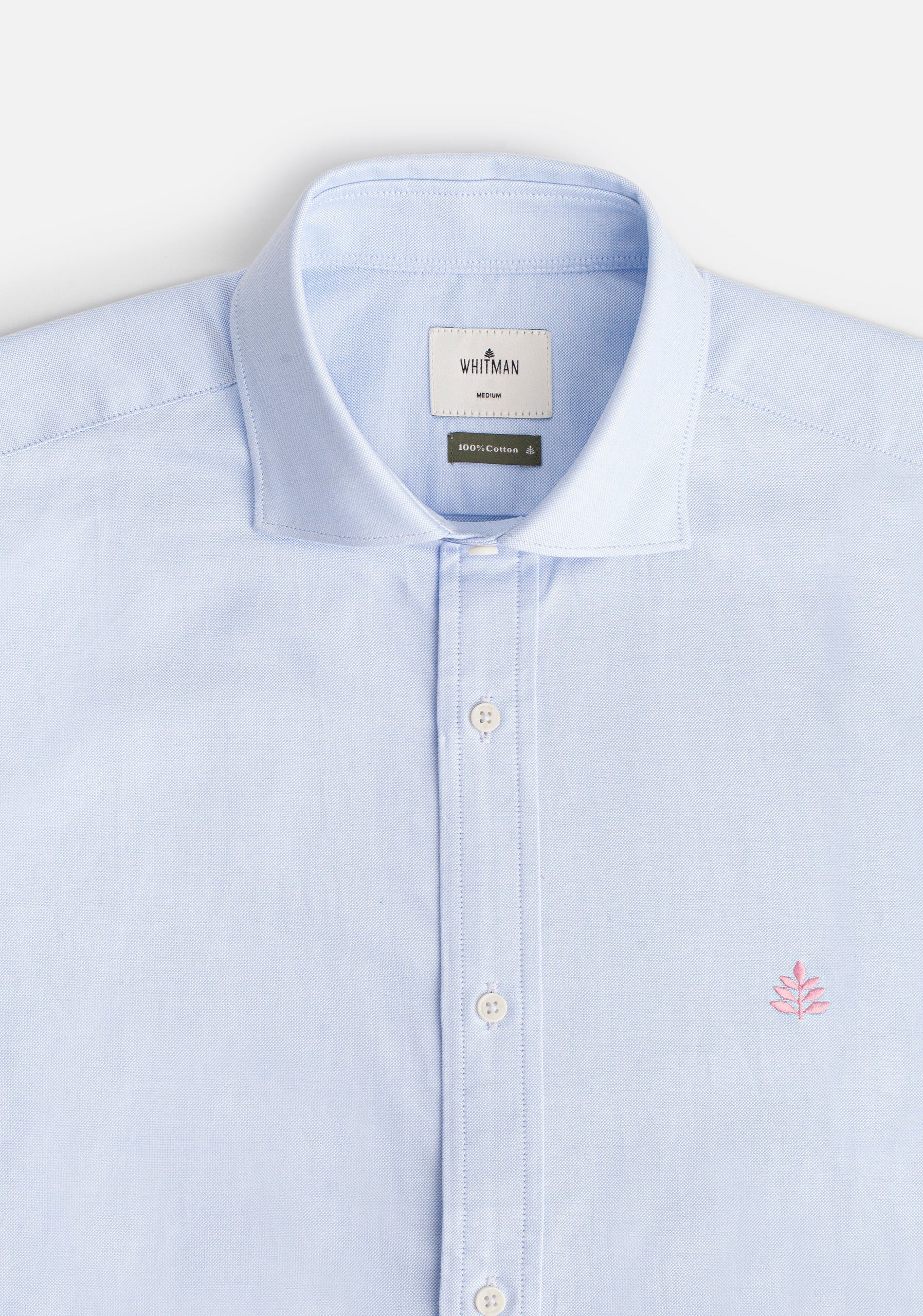 Camisa H CF Oxf L-Ros Azul Claro