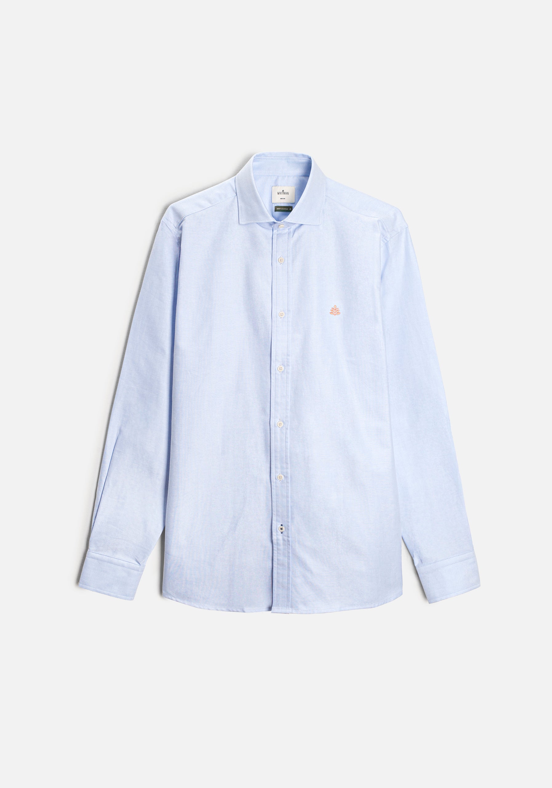 Camisa H CF Oxf L-Sal Azul Claro