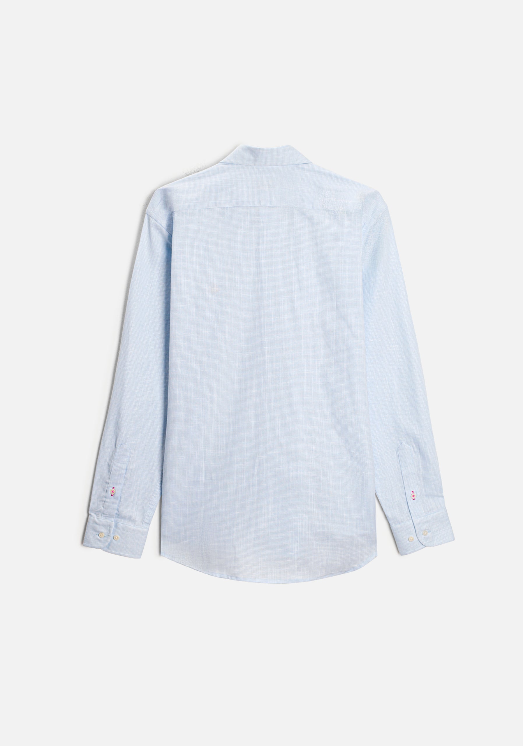 Camisa H CI Cuadros L-Fuc Azul Claro-4
