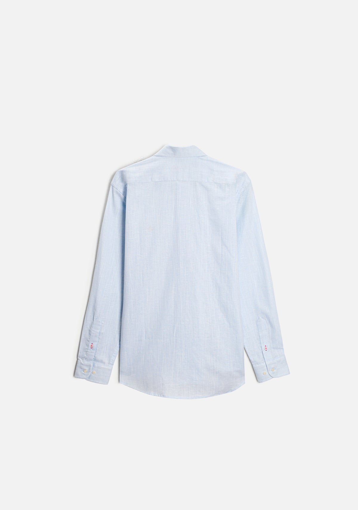 Camisa H CI Cuadros L-Fuc Azul Claro