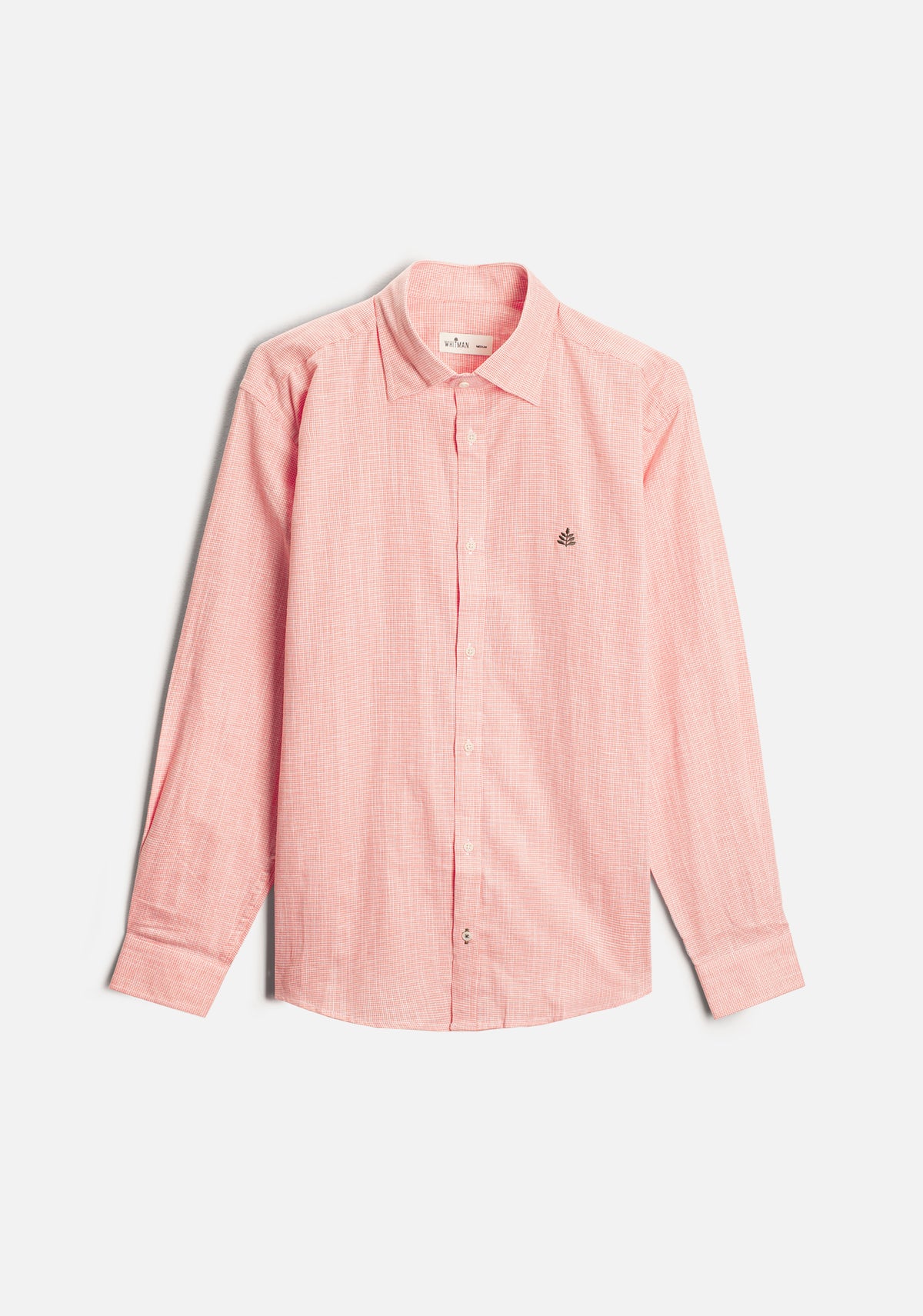 Camisa H CI Cuadros L-Ver Rosado Med-1