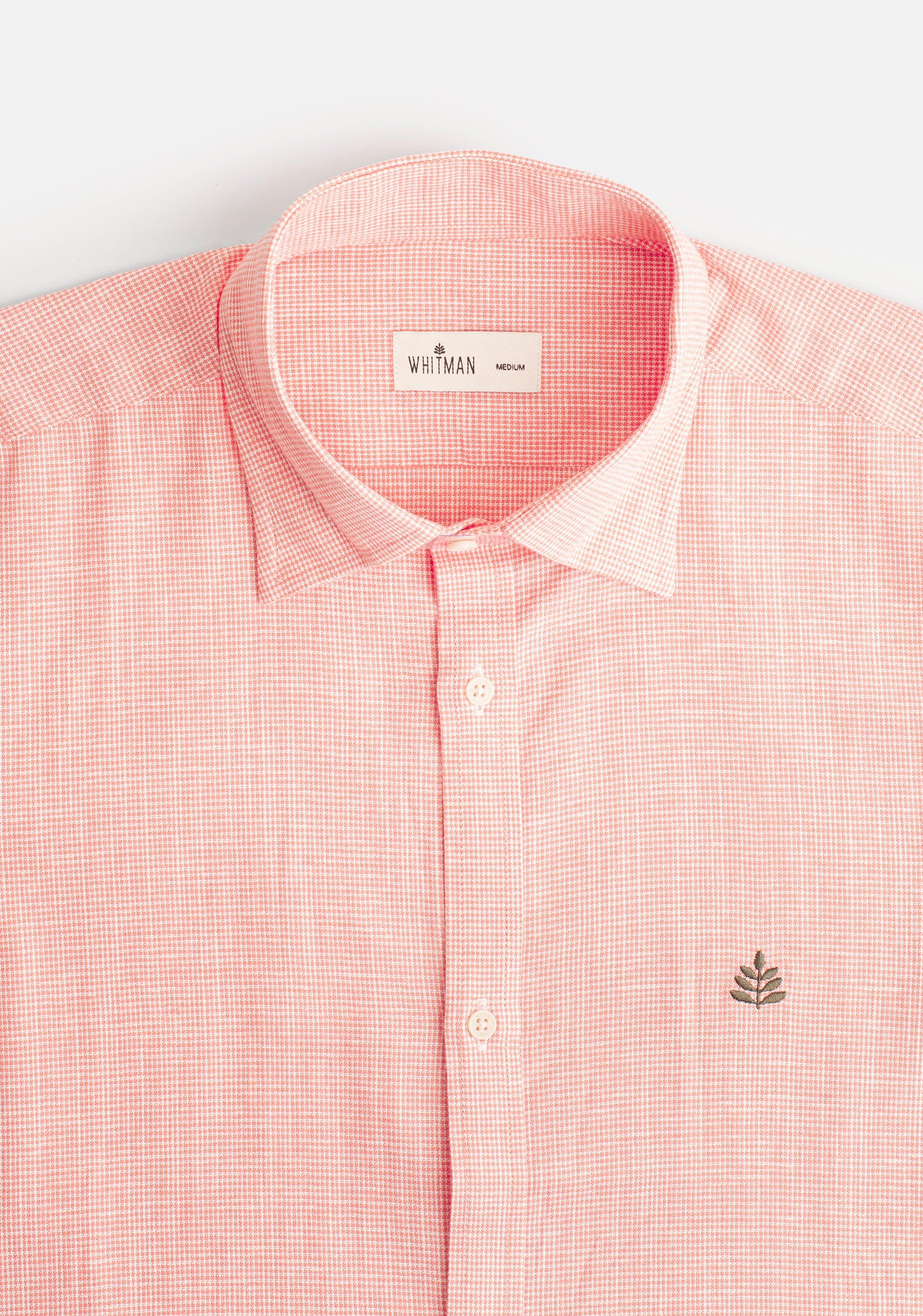 Camisa H CI Cuadros L-Ver Rosado Med-2