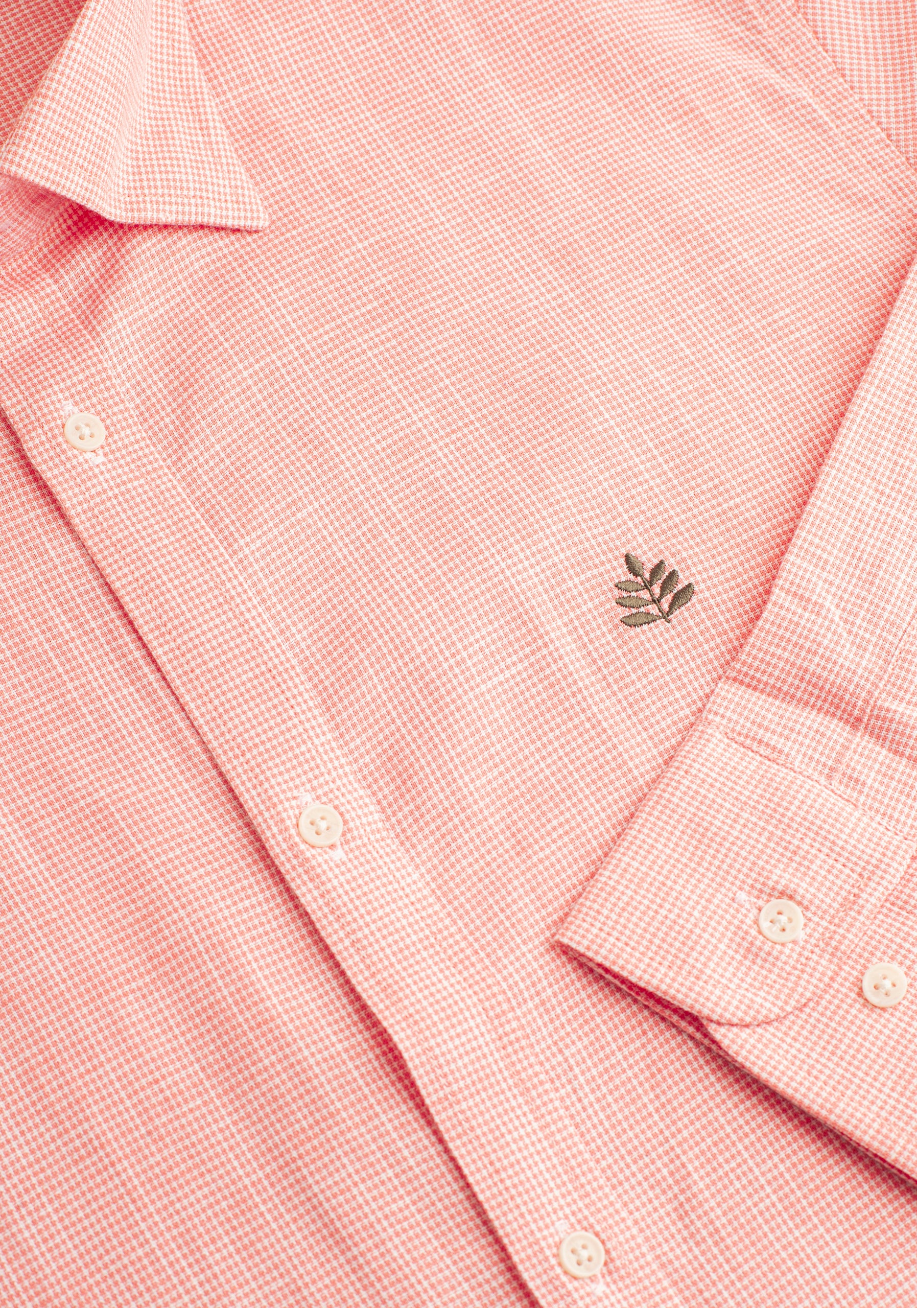Camisa H CI Cuadros L-Ver Rosado Med-3