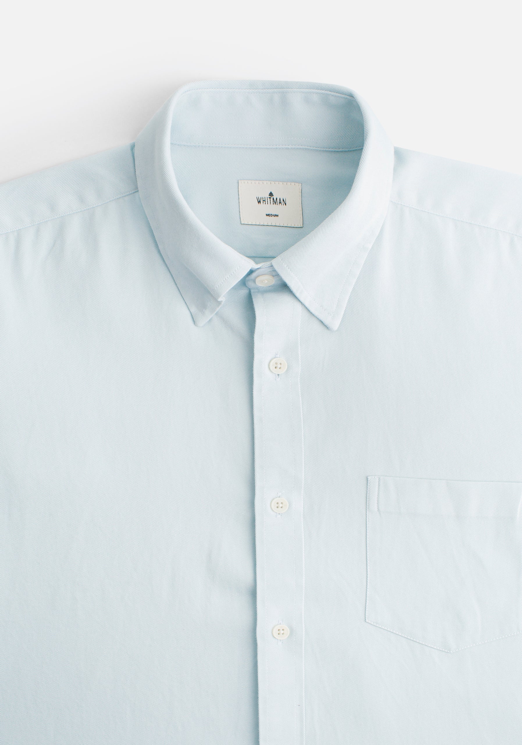 Camisa H CI Hamilton Tencel Azul Claro