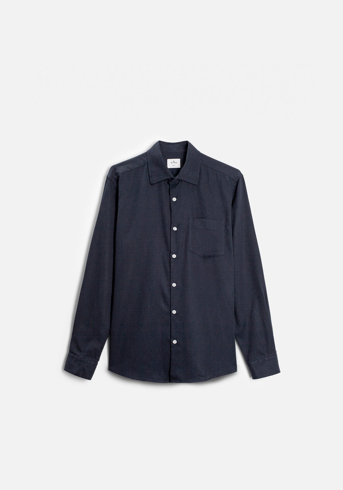 Camisa H CI Hamilton Tencel Azul Osc