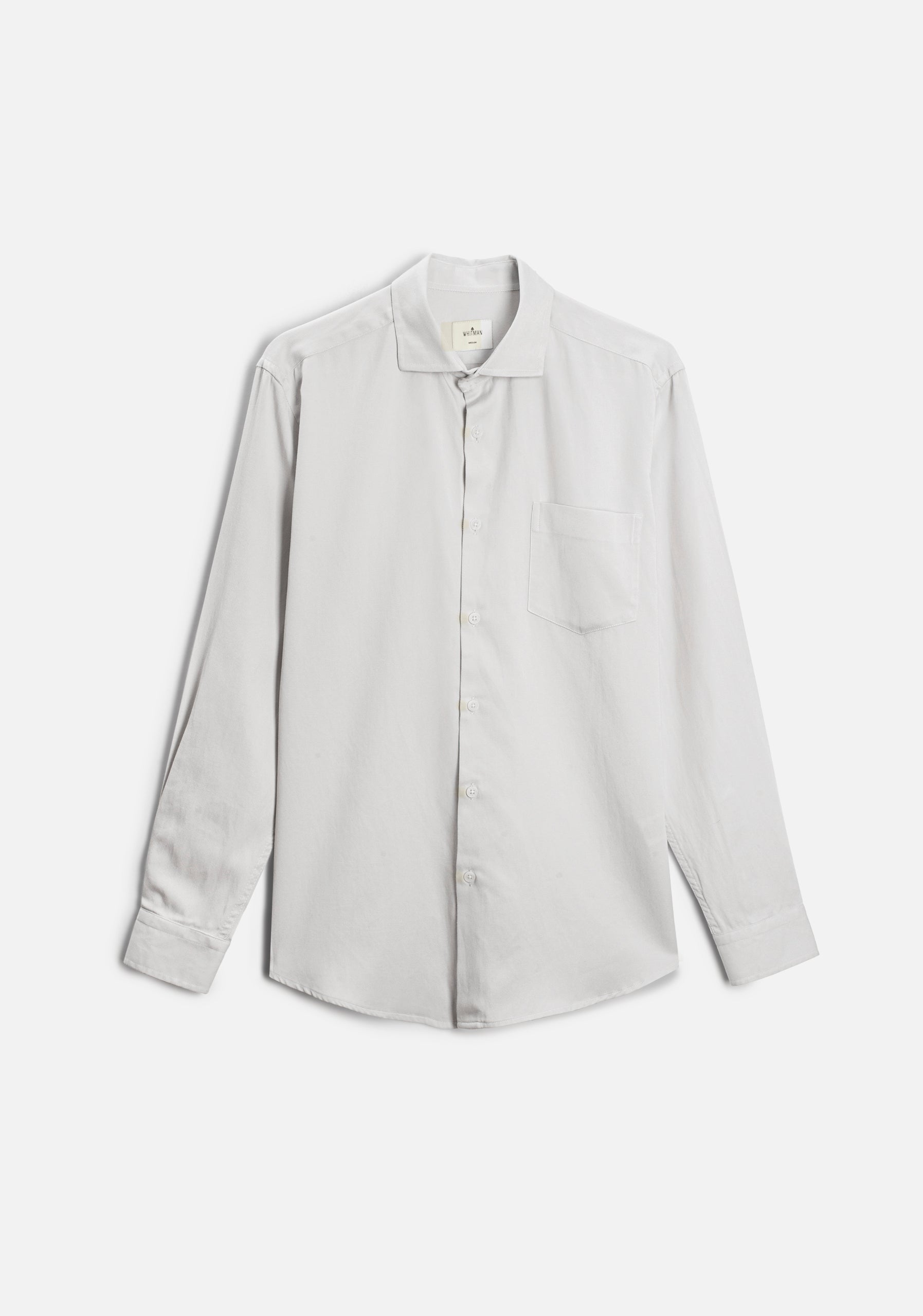 Camisa H CI Hamilton Tencel Gris Claro