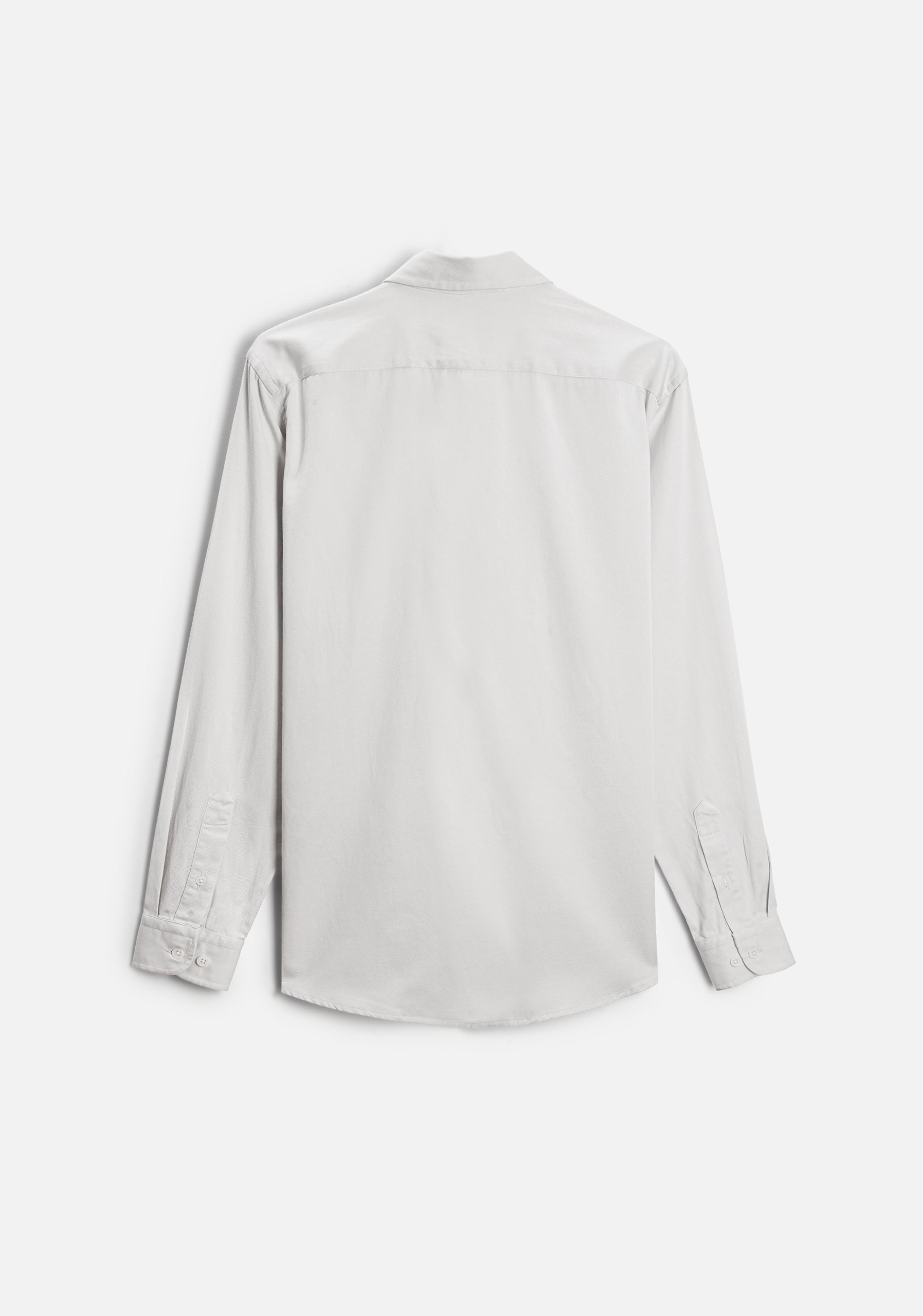 Camisa H CI Hamilton Tencel Gris Claro