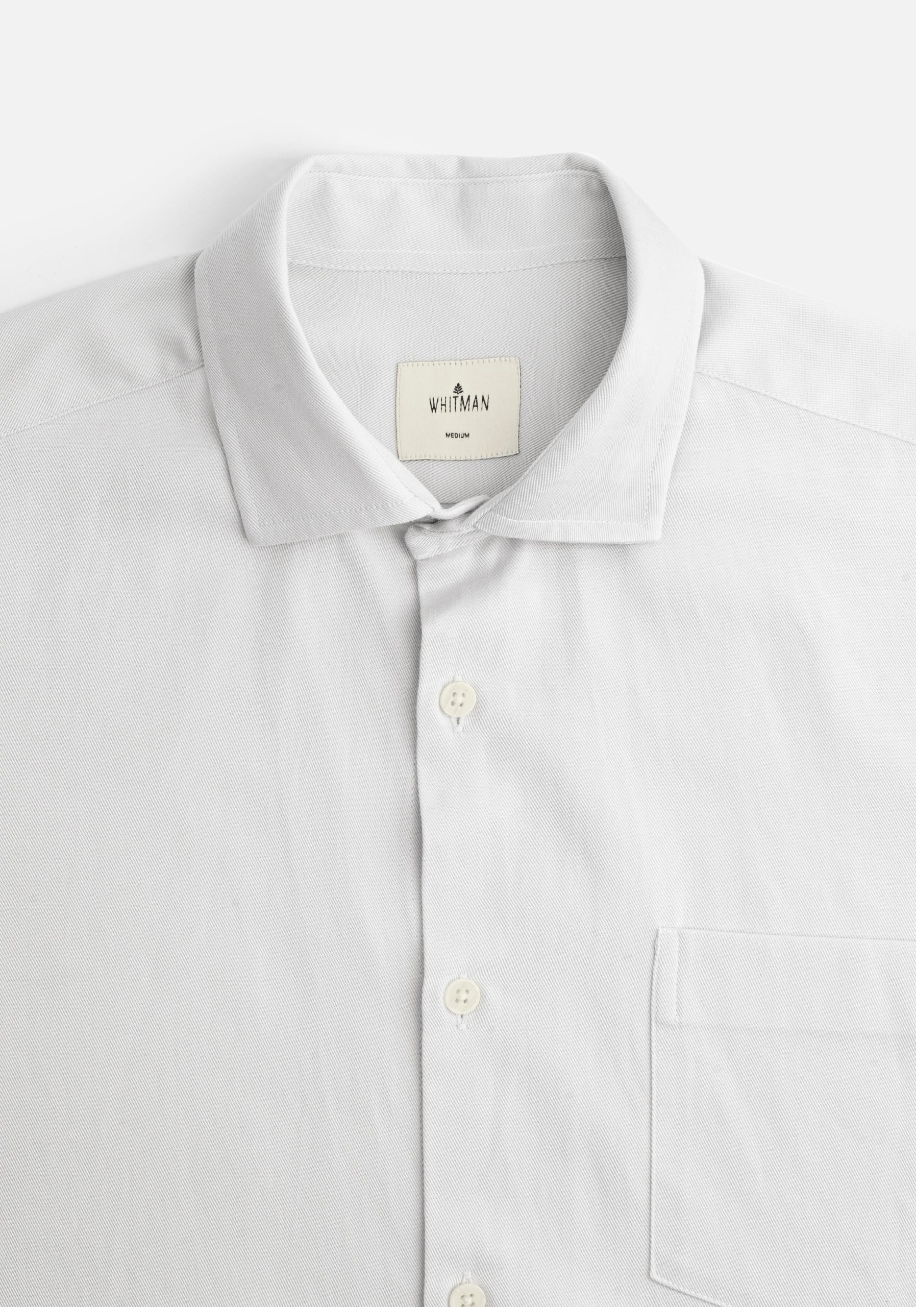 Camisa H CI Hamilton Tencel Gris Claro