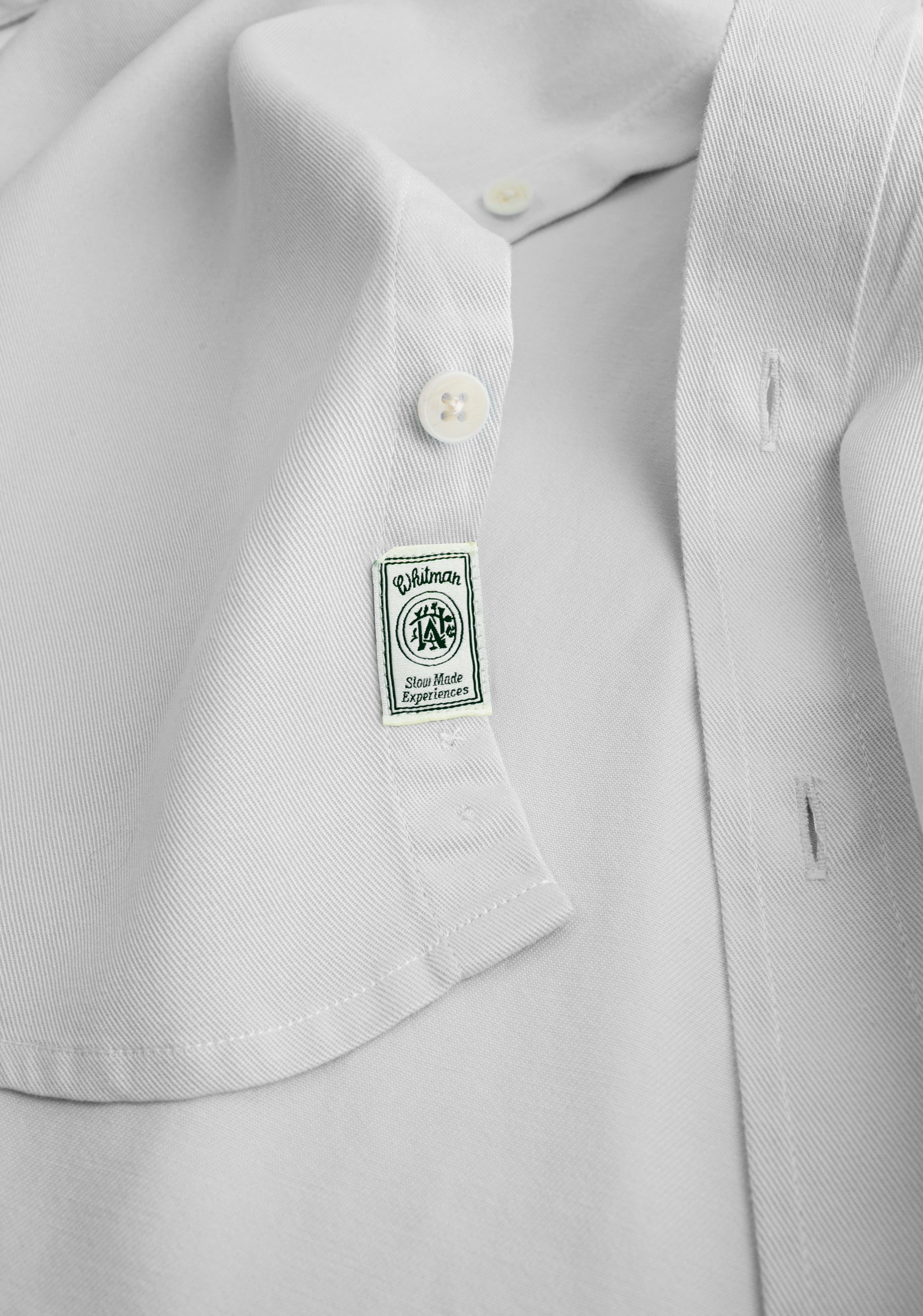 Camisa H CI Hamilton Tencel Gris Claro